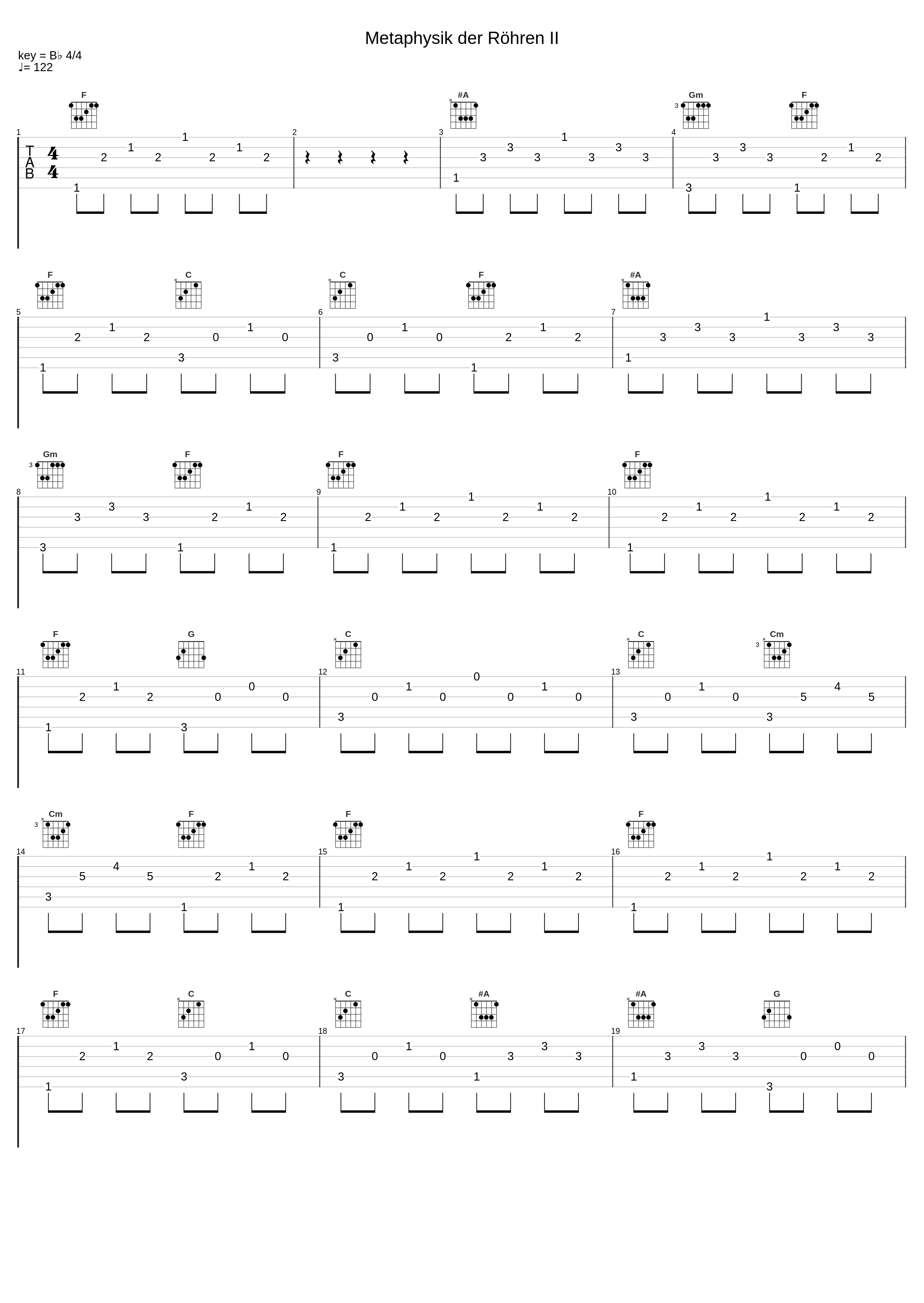 Metaphysik der Röhren II_Alle Farben_1