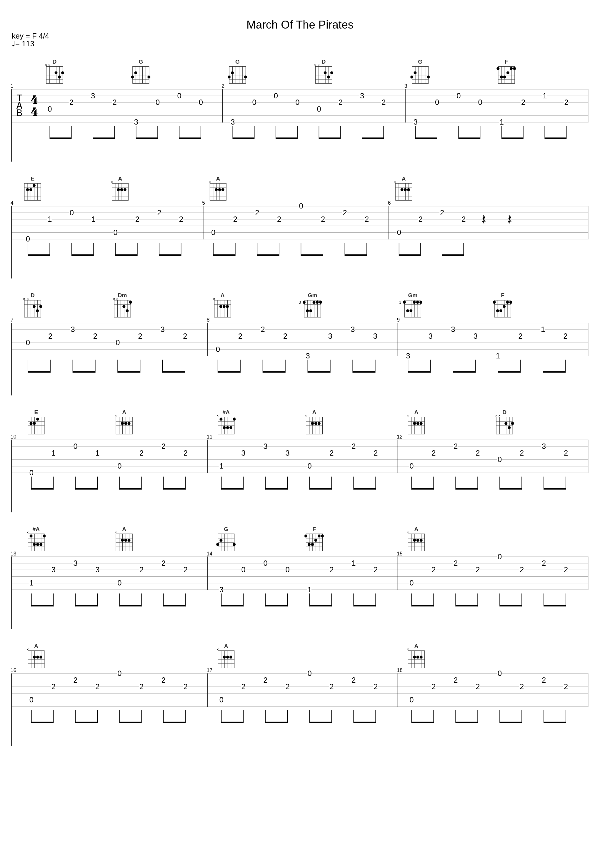 March Of The Pirates_X-Ray Dog_1