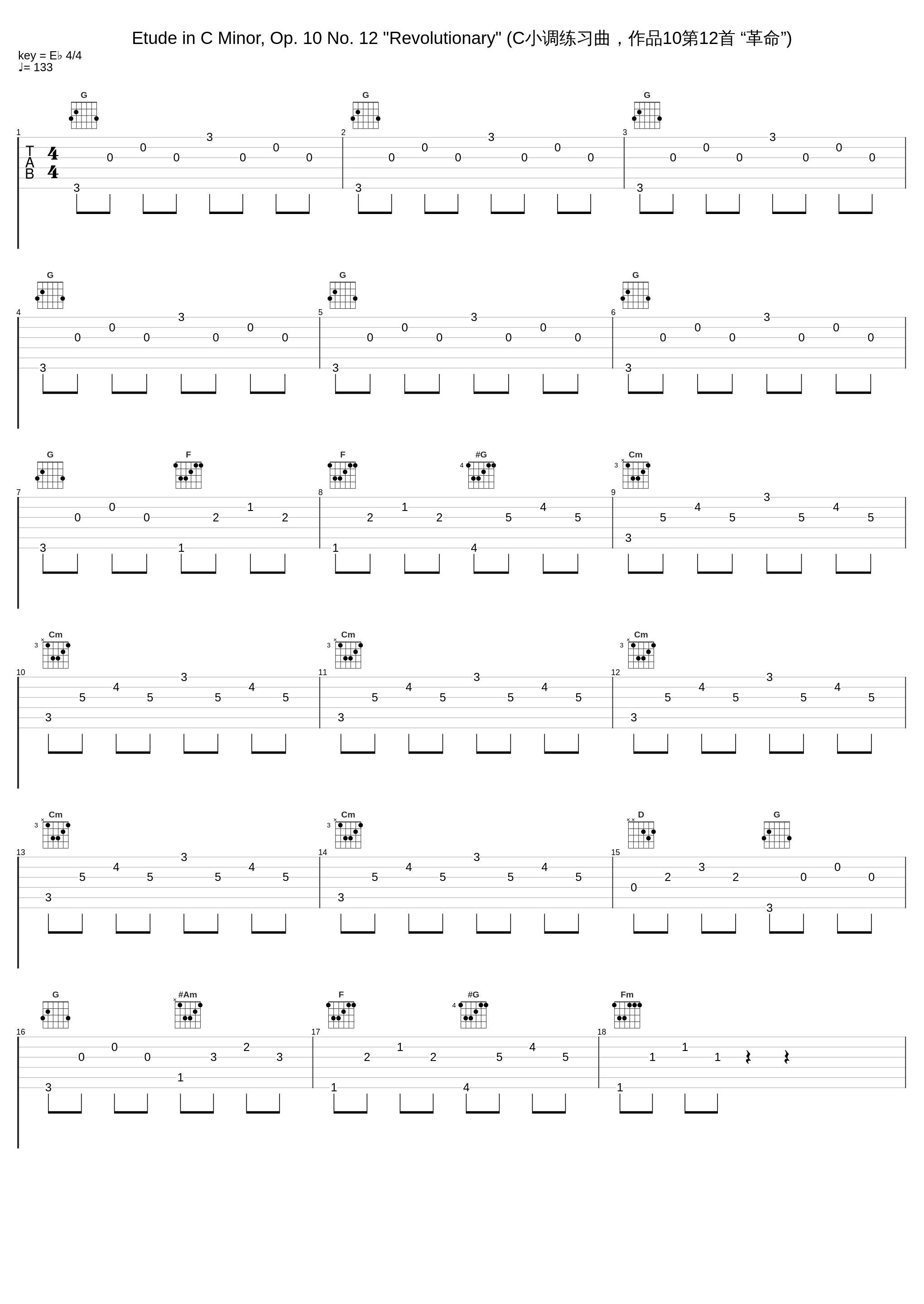 Etude in C Minor, Op. 10 No. 12 "Revolutionary" (C小调练习曲,作品10第12首 “革命”)_Samson François_1