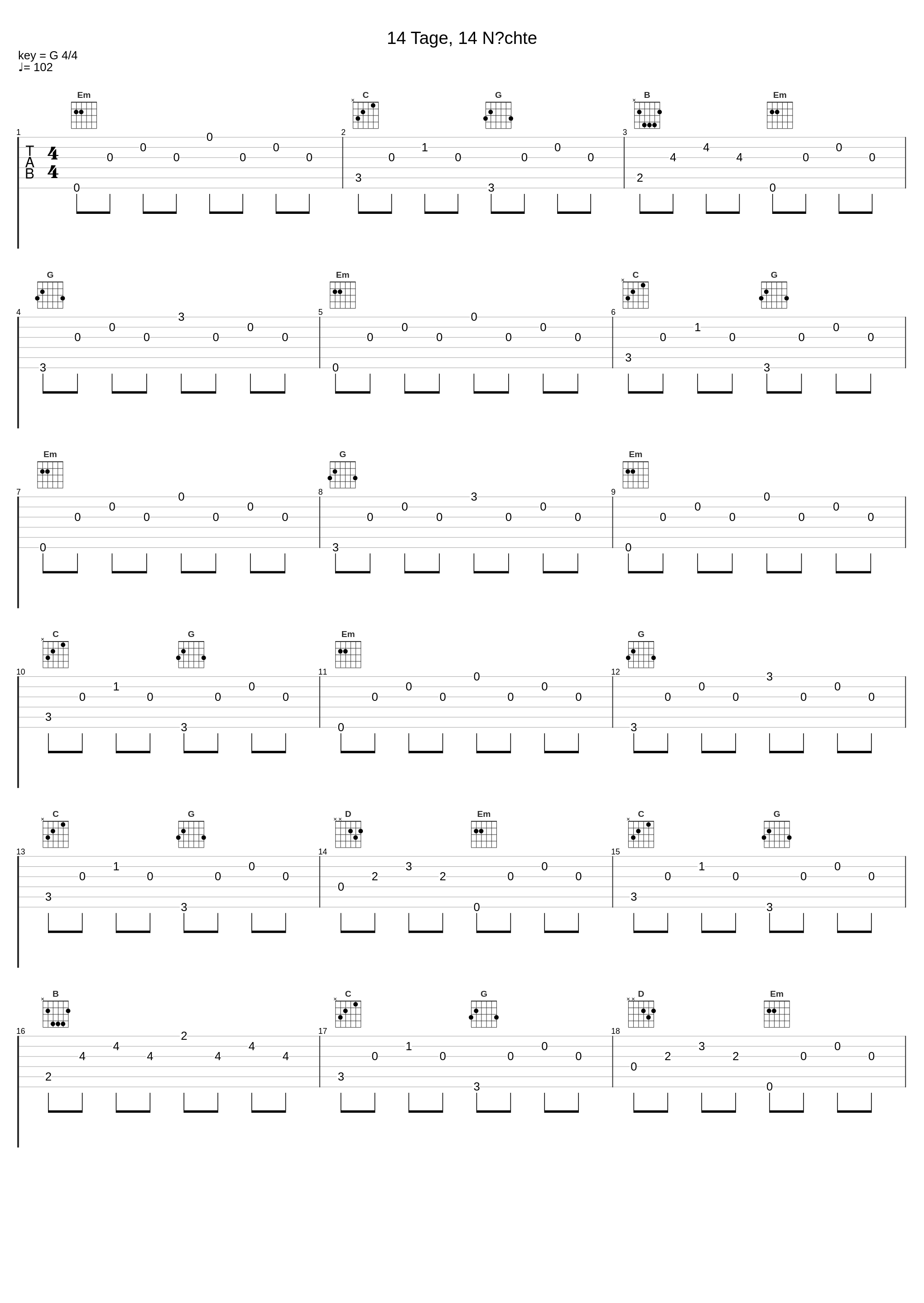 14 Tage, 14 Nächte_Tom Astor_1