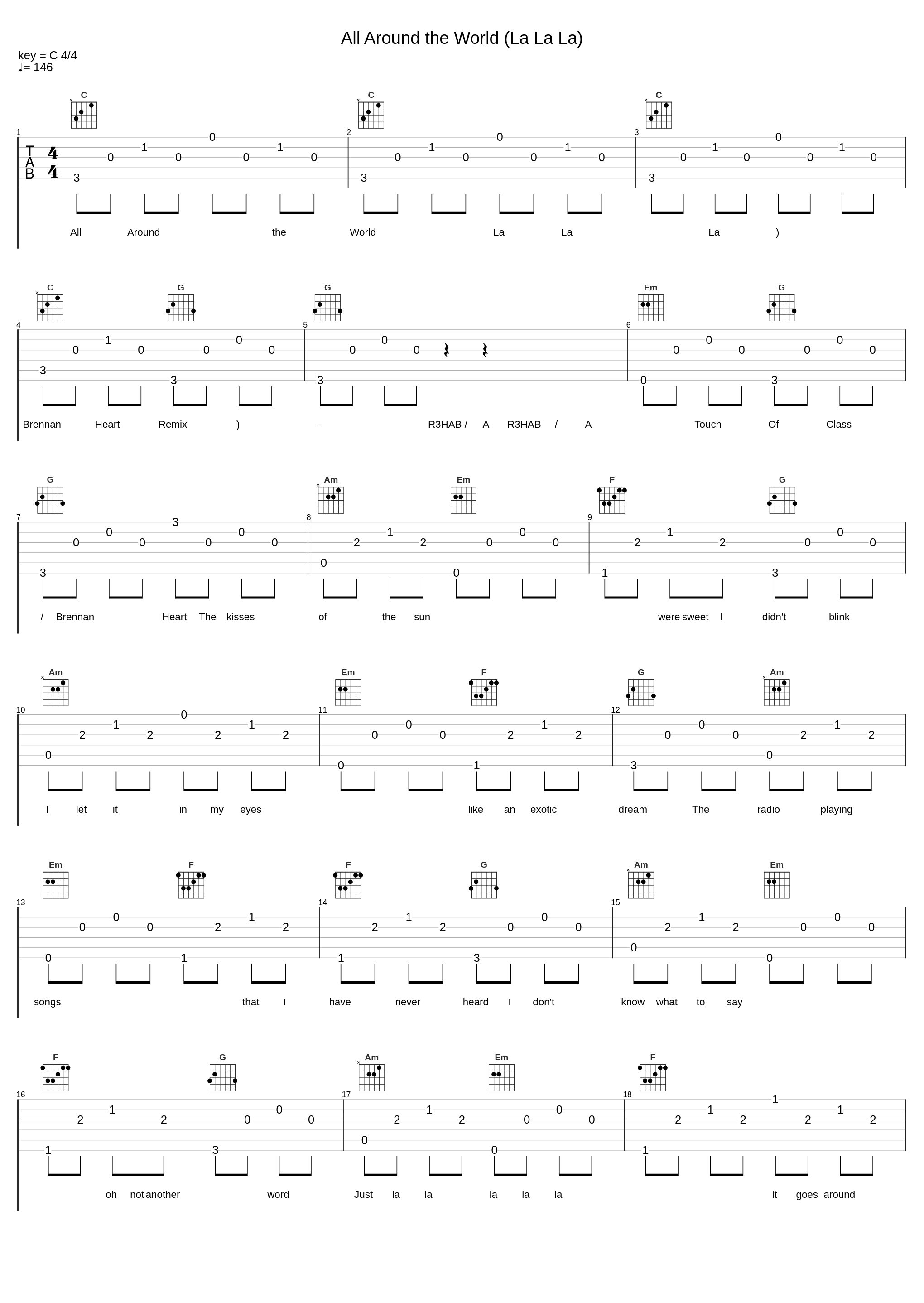 All Around the World (La La La)_R3HAB,A Touch Of Class,Brennan Heart_1