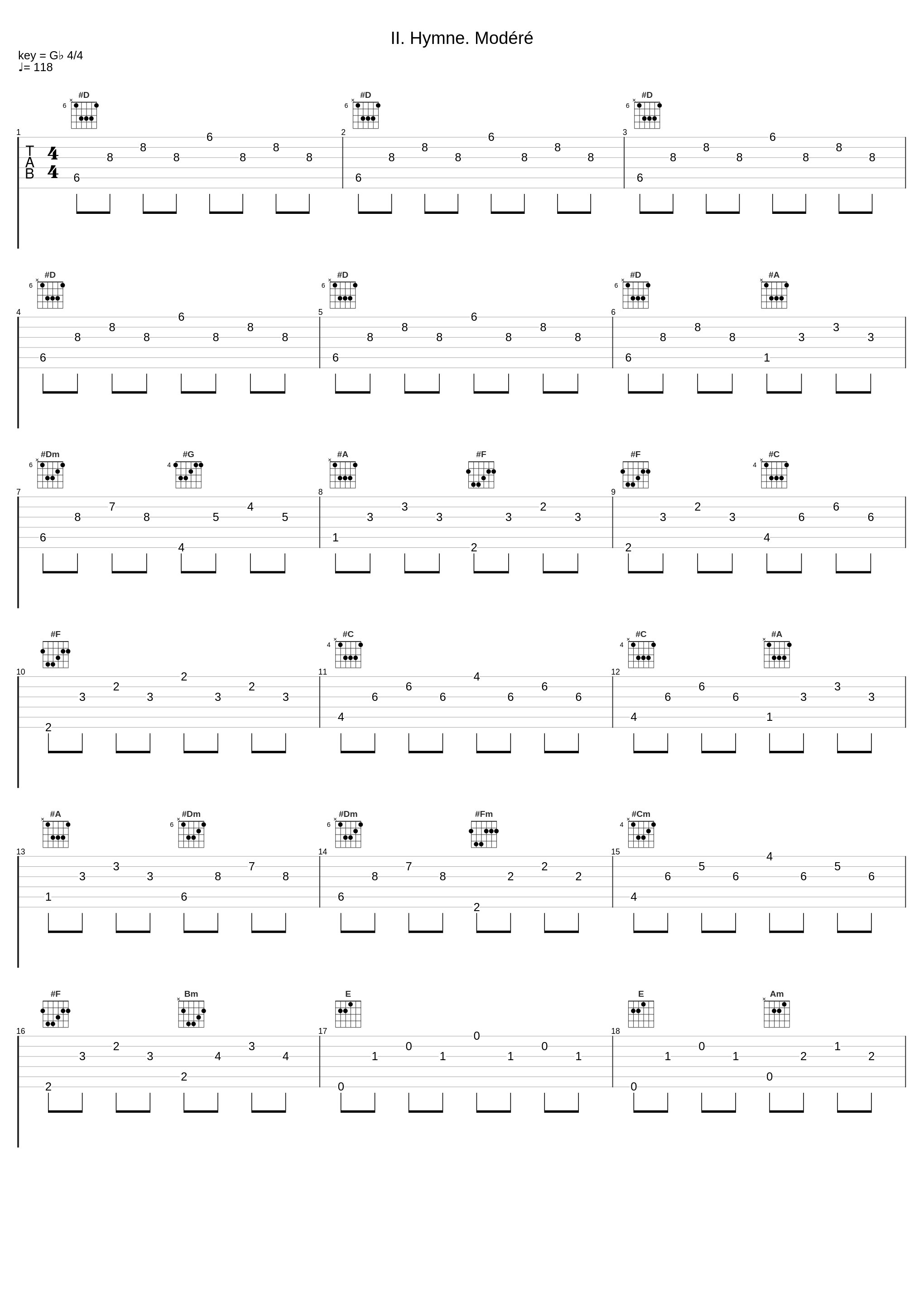 II. Hymne. Modéré_André Previn,Francis Poulenc_1