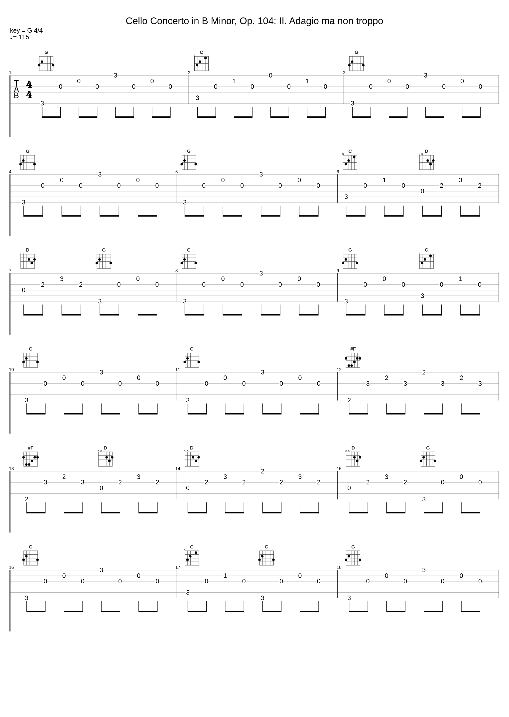 Cello Concerto in B Minor, Op. 104: II. Adagio ma non troppo_Antonín Dvořák,Edmund Kurtz,Arturo Toscanini,NBC Symphony Orchestra_1