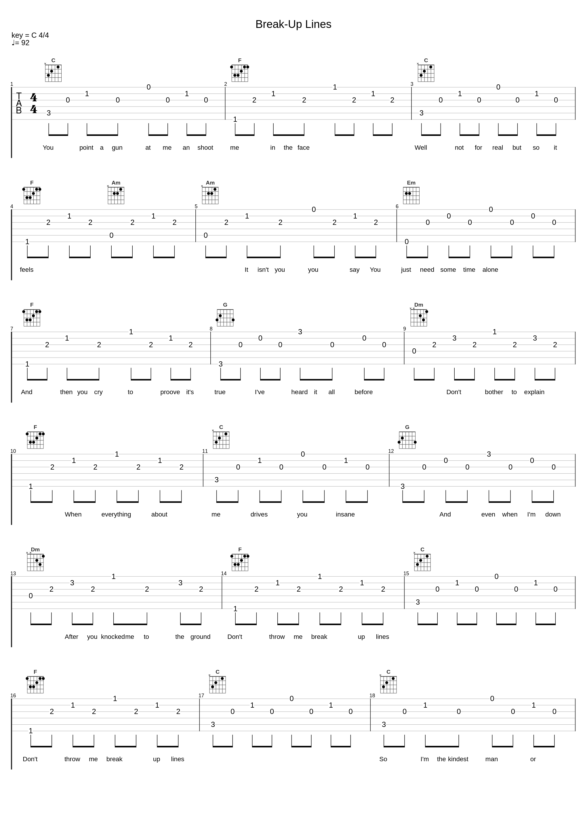 Break-Up Lines_Tom Hugo_1