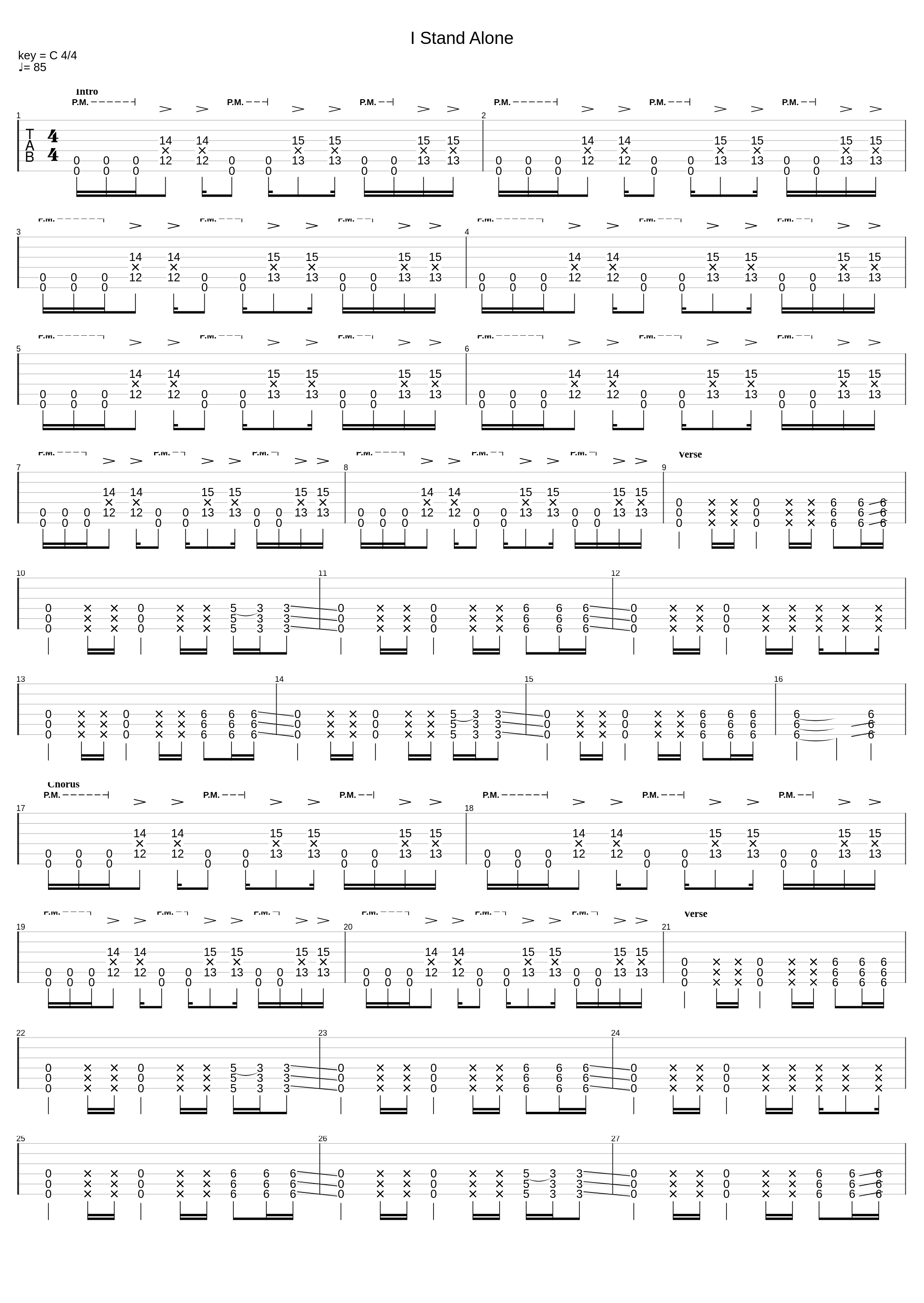 I STAND ALONE_Tom Donahue_1