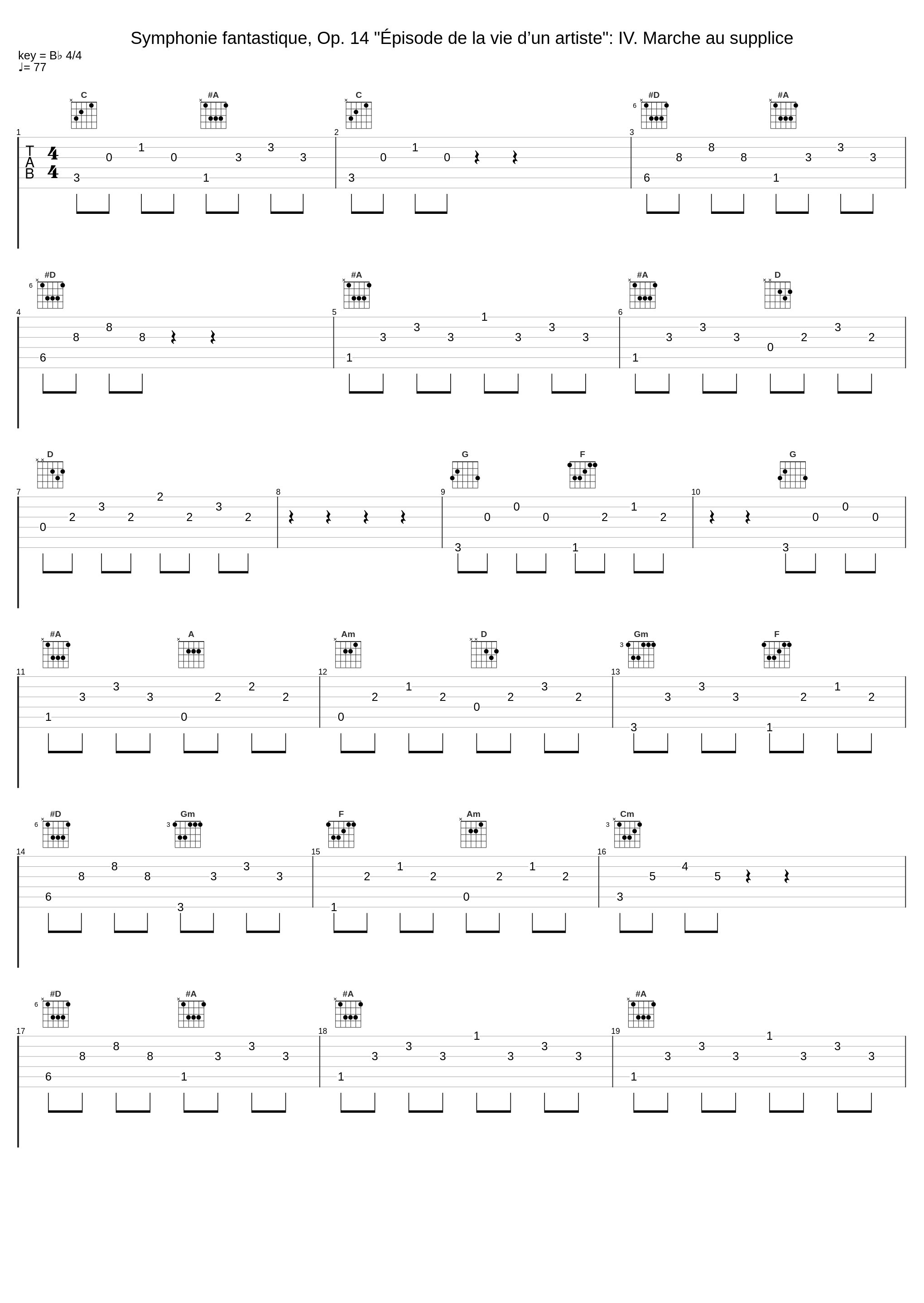 Symphonie fantastique, Op. 14 "Épisode de la vie d’un artiste": IV. Marche au supplice_Orchestre National De L'Ortf,Andre Vandernoot_1