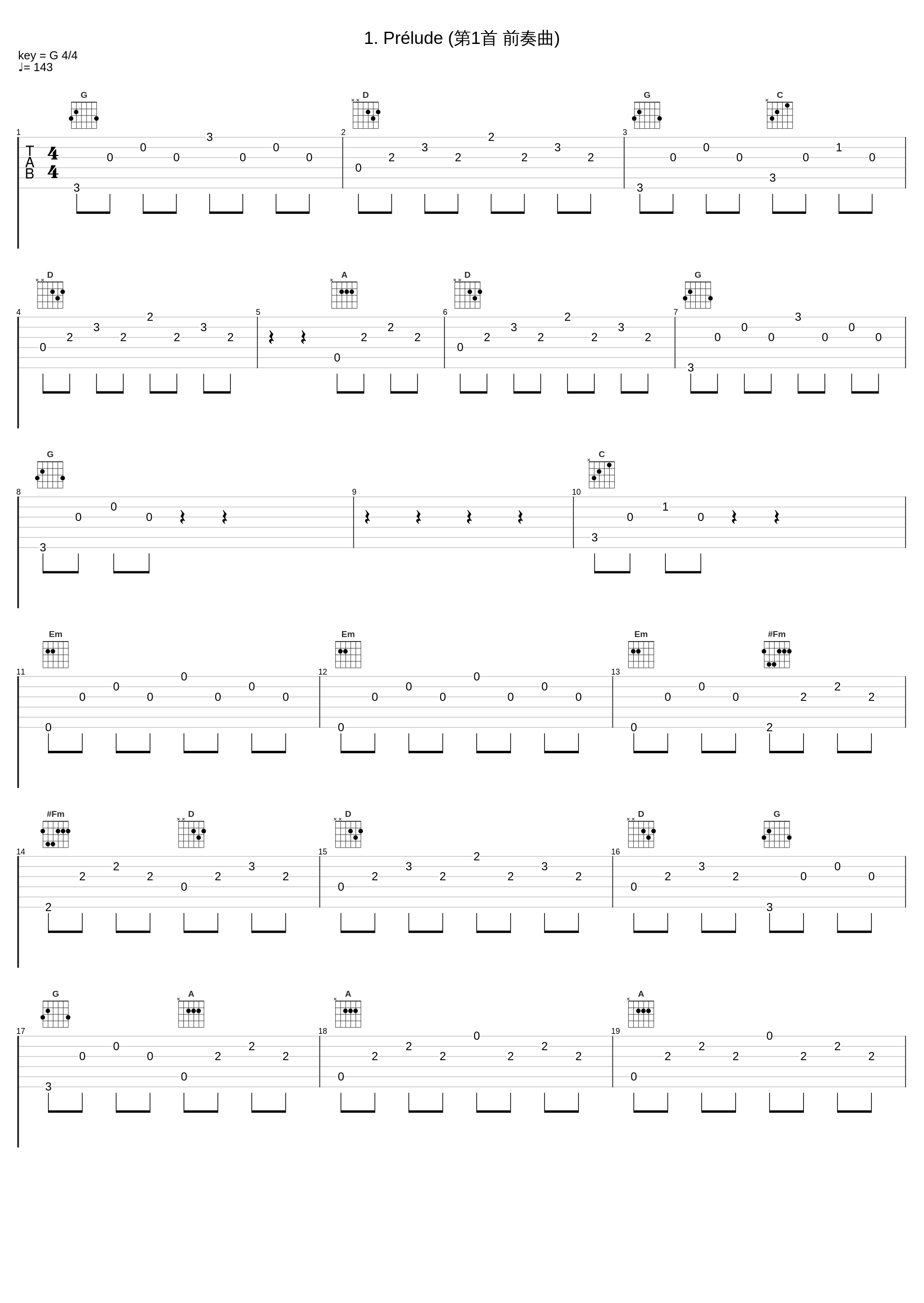 1. Prélude (第1首 前奏曲)_Maurice Gendron_1