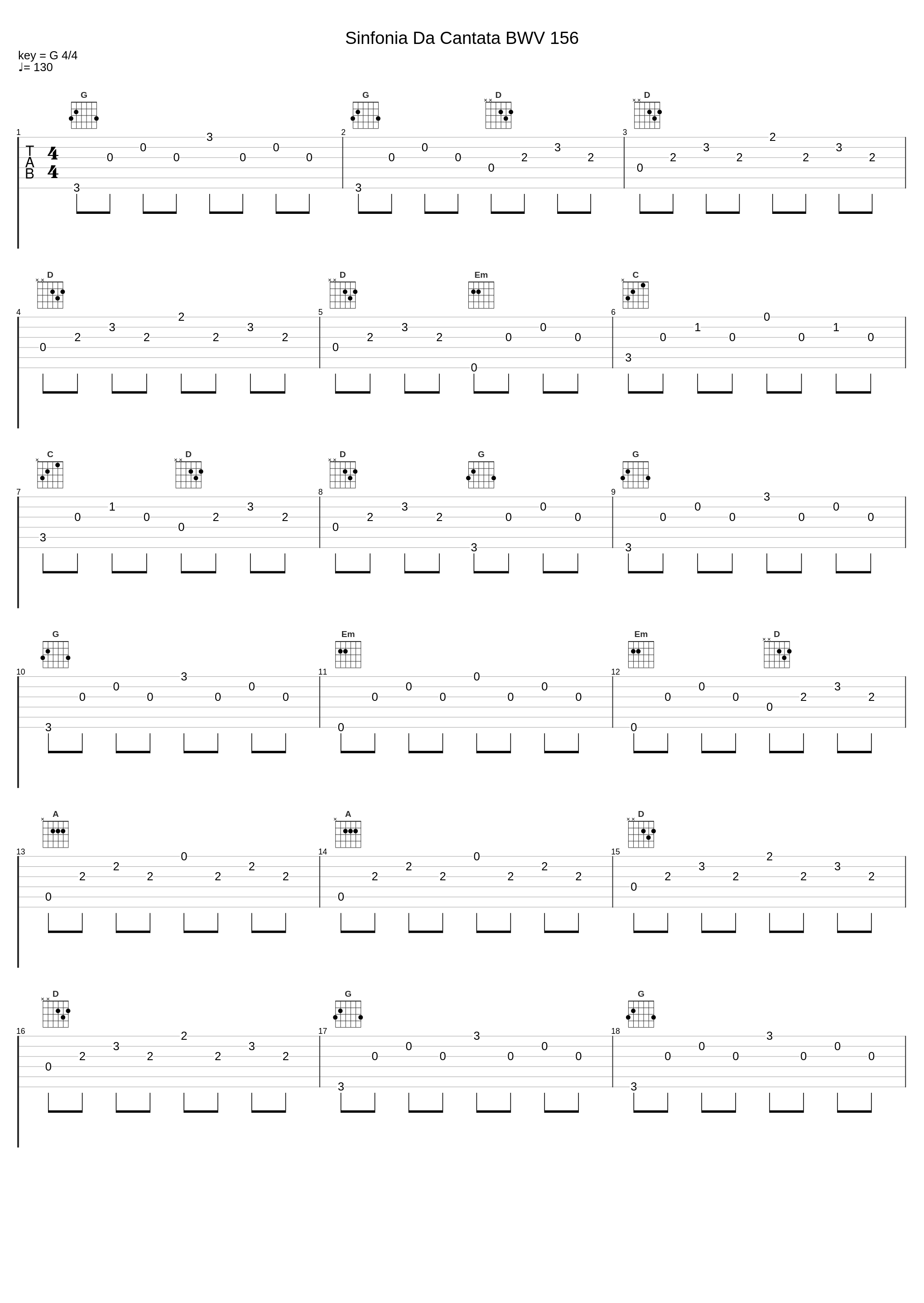 Sinfonia Da Cantata BWV 156_Pax Japonica Groove_1