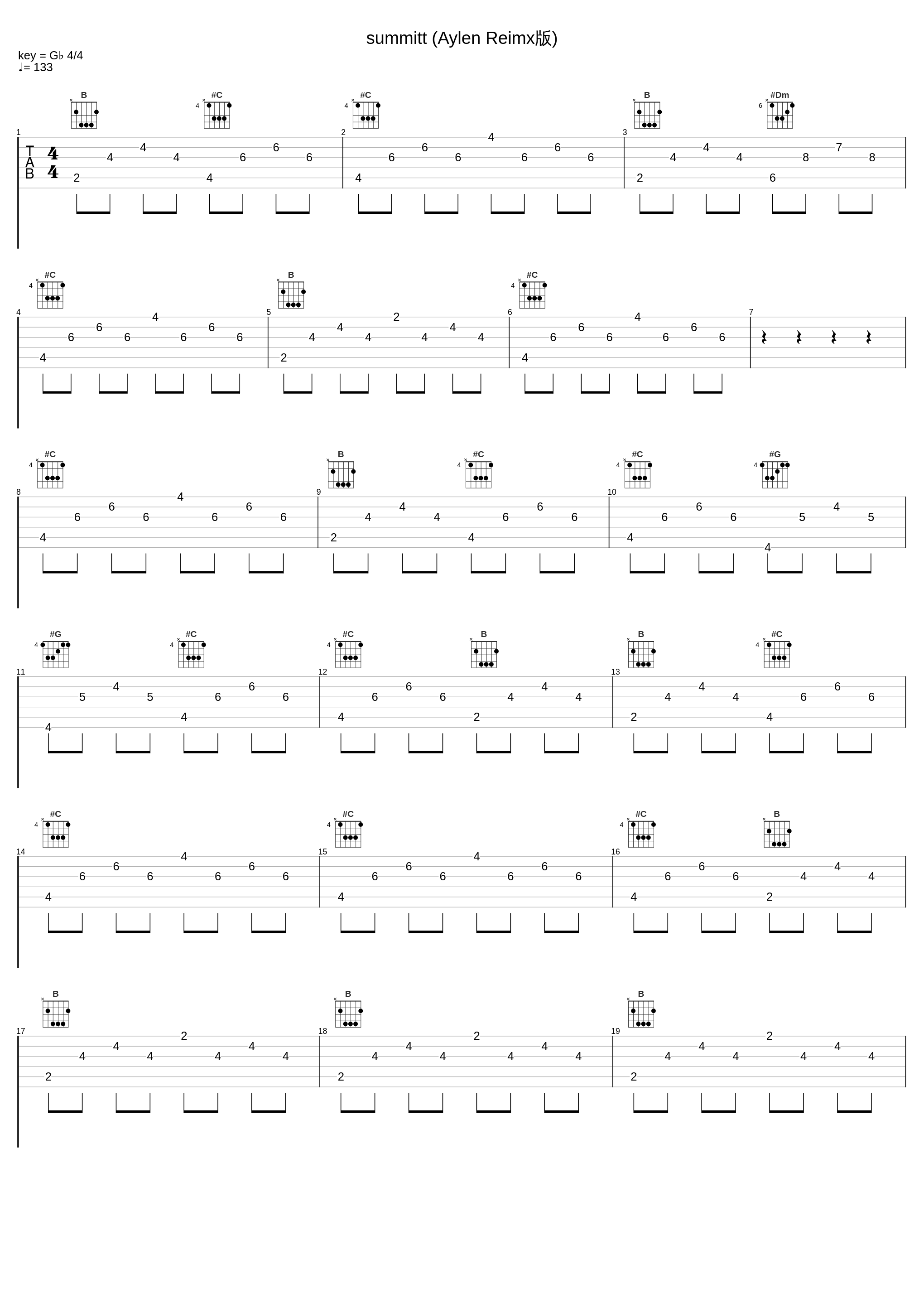 summitt (Aylen Reimx版)_Skrillex,Ellie Goulding_1