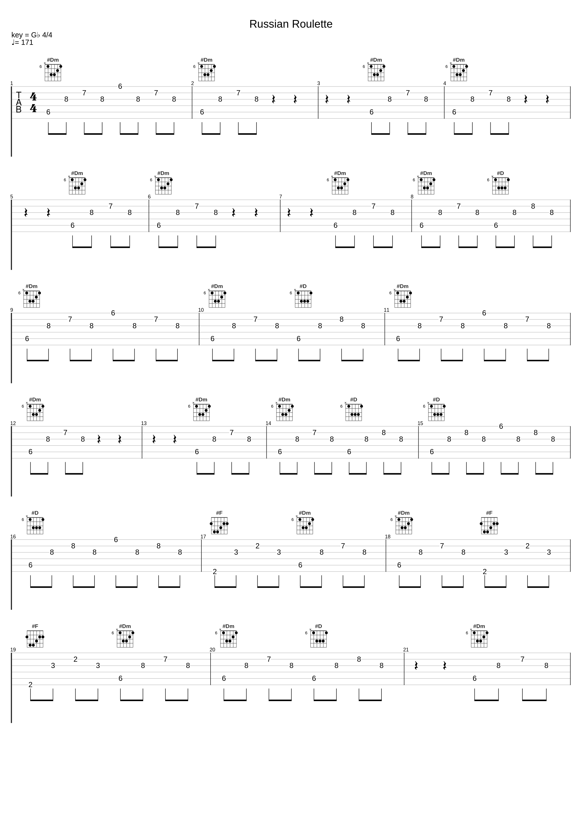 Russian Roulette_Tyrone Wells_1