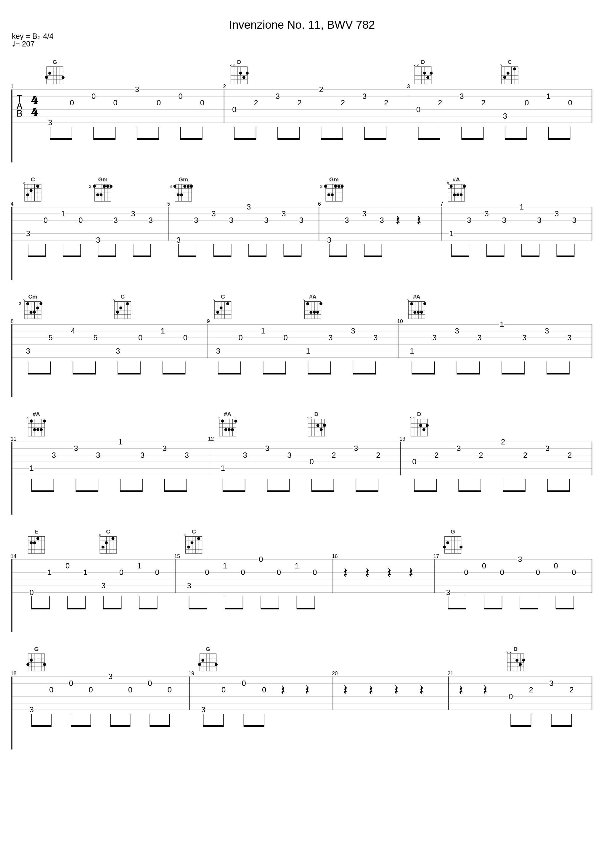 Invenzione No. 11, BWV 782_PIETRO RIGACCI_1