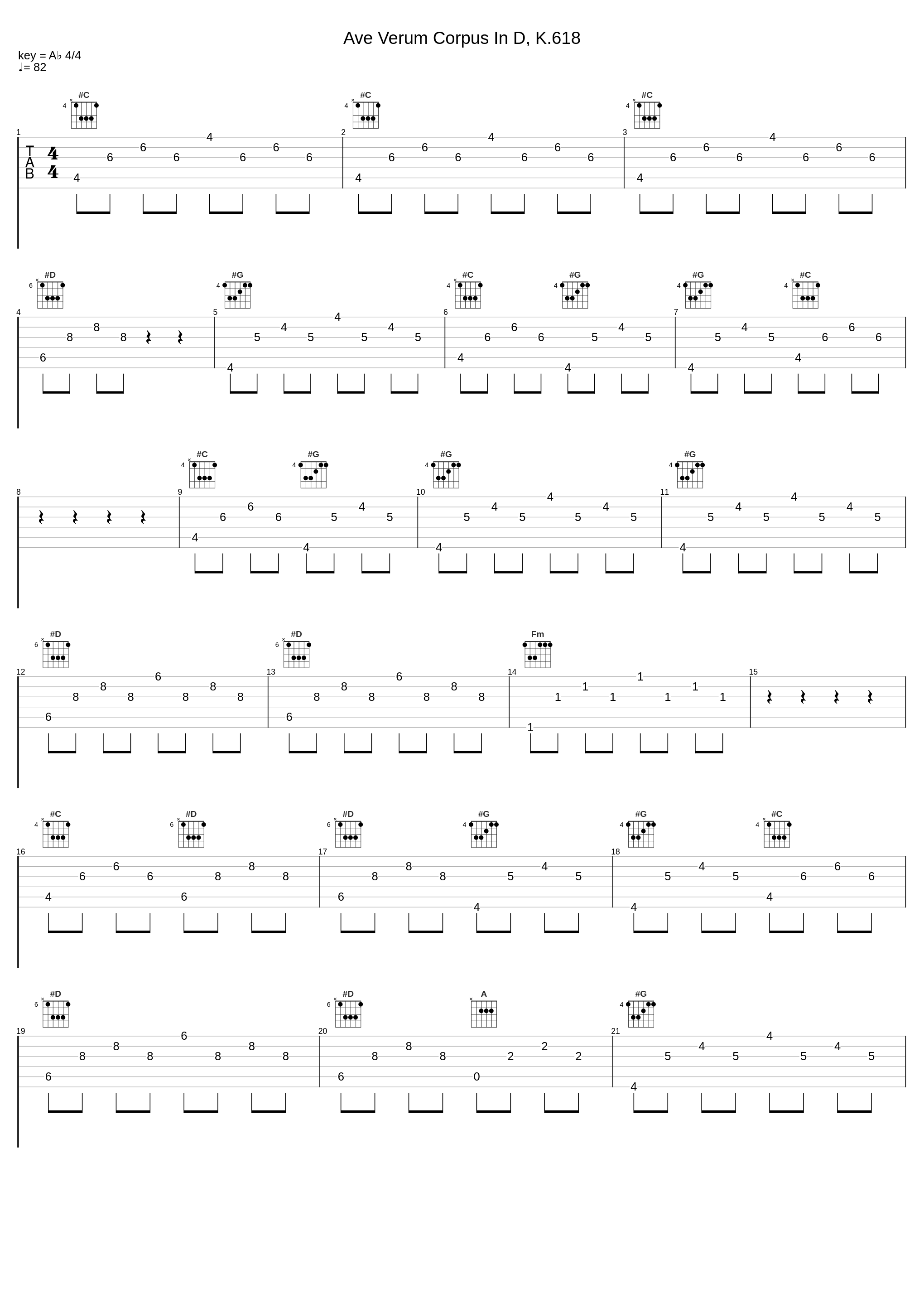 Ave Verum Corpus In D, K.618_Charlie McCoy,Brnesky Academicky Sbor_1