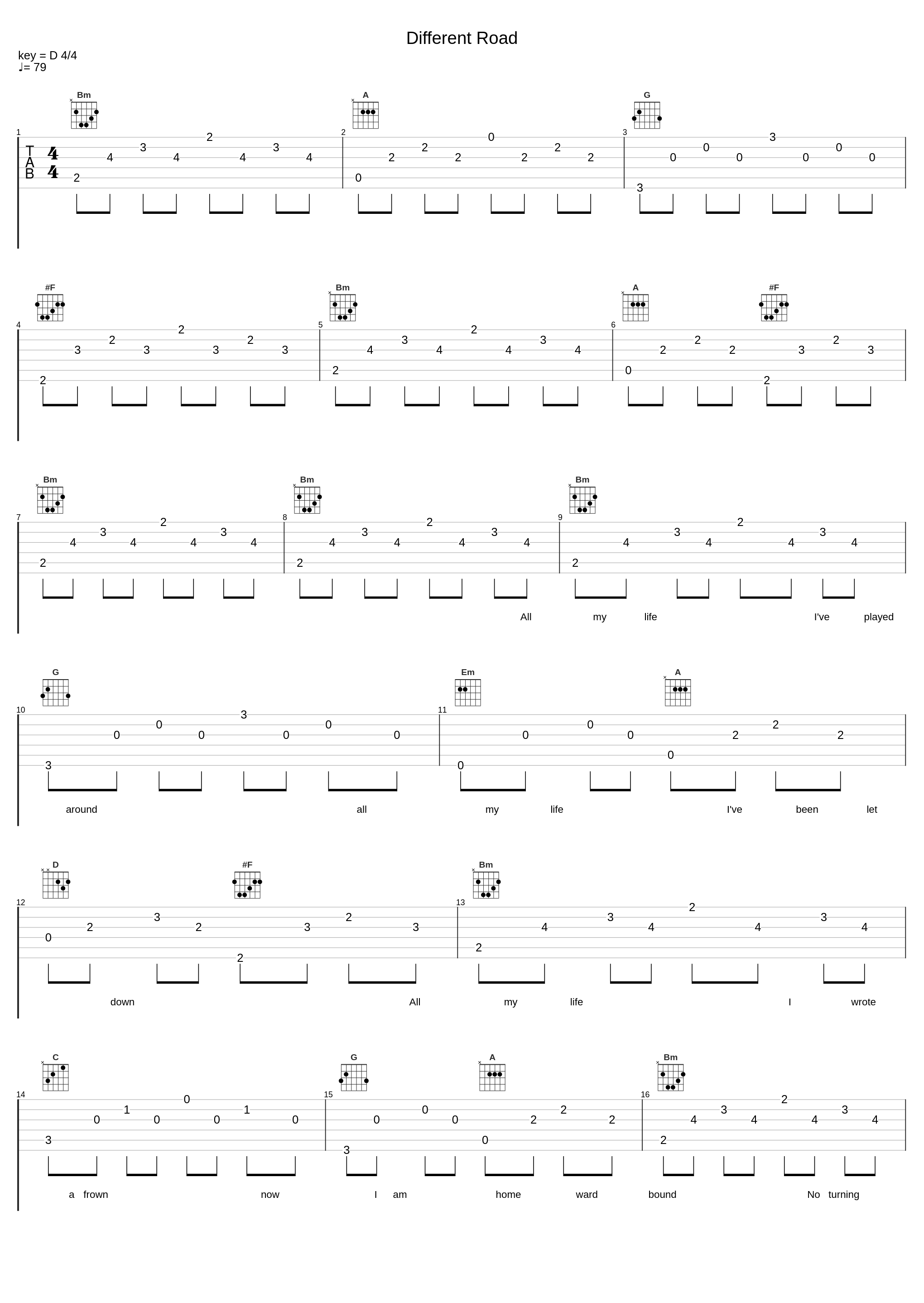 Different Road_贵族乐团_1