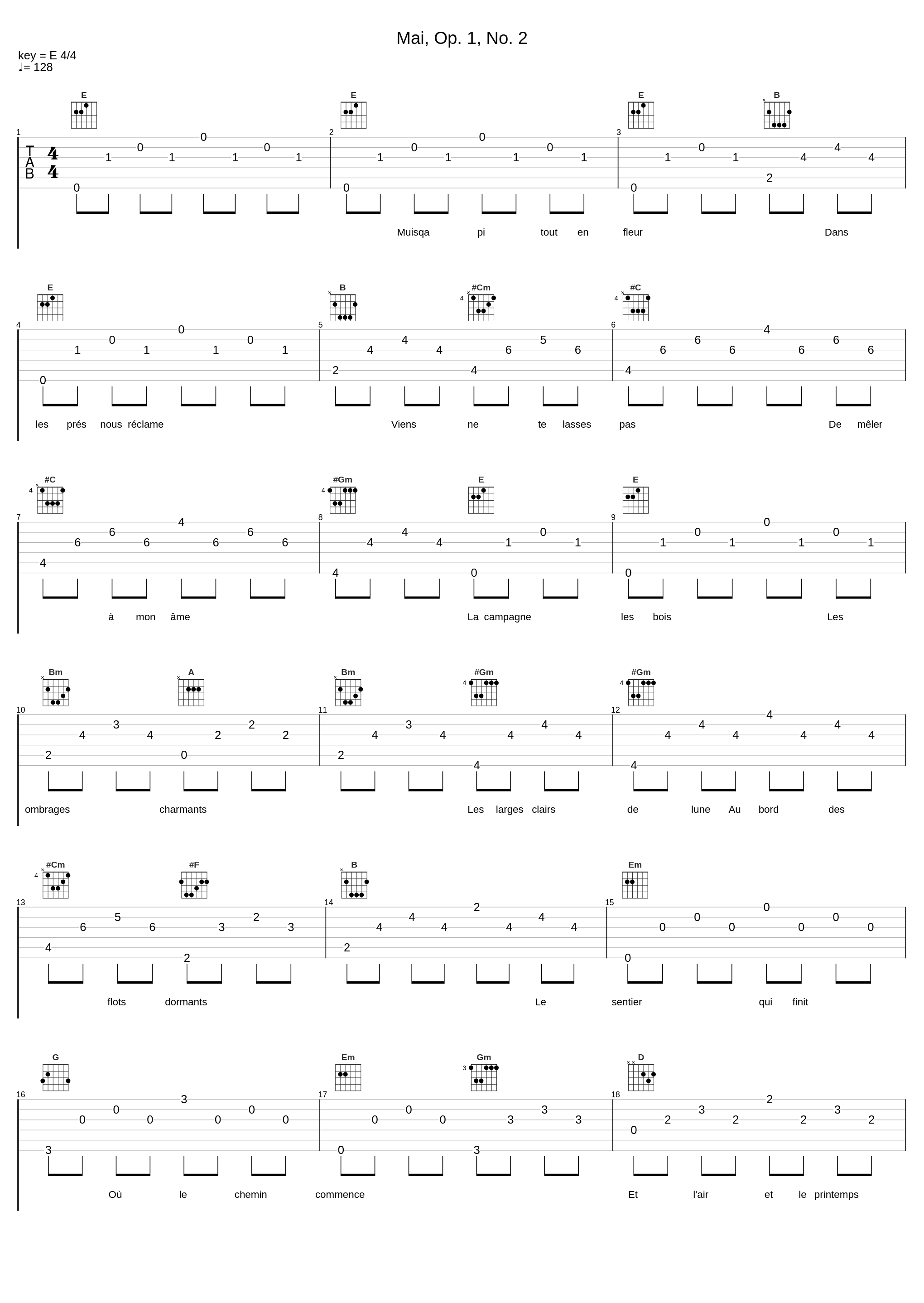 Mai, Op. 1, No. 2_Nathalie Stutzmann,Gabriel Fauré_1