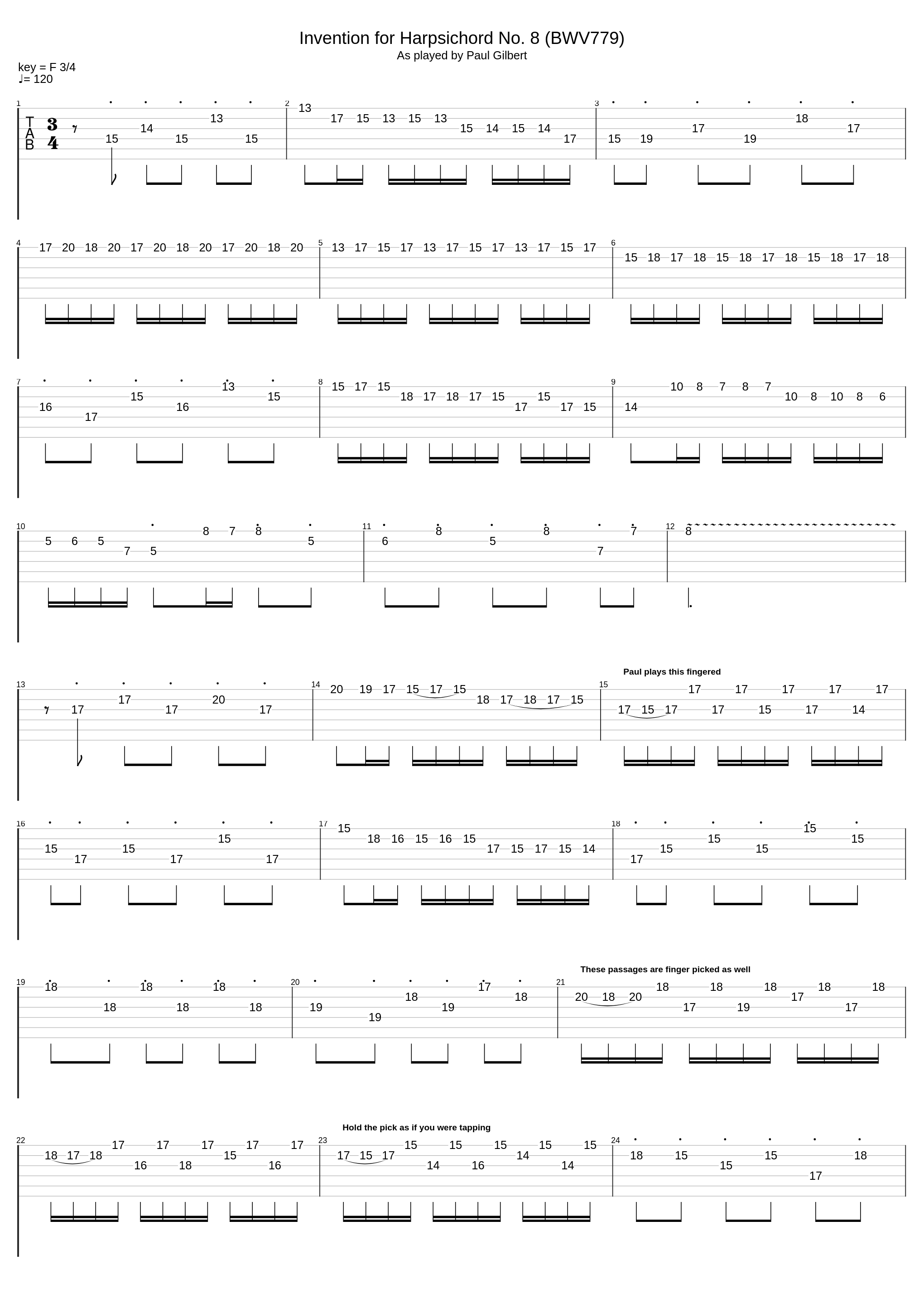 Invention For Harpsichord No 8_Paul Gilbert_1