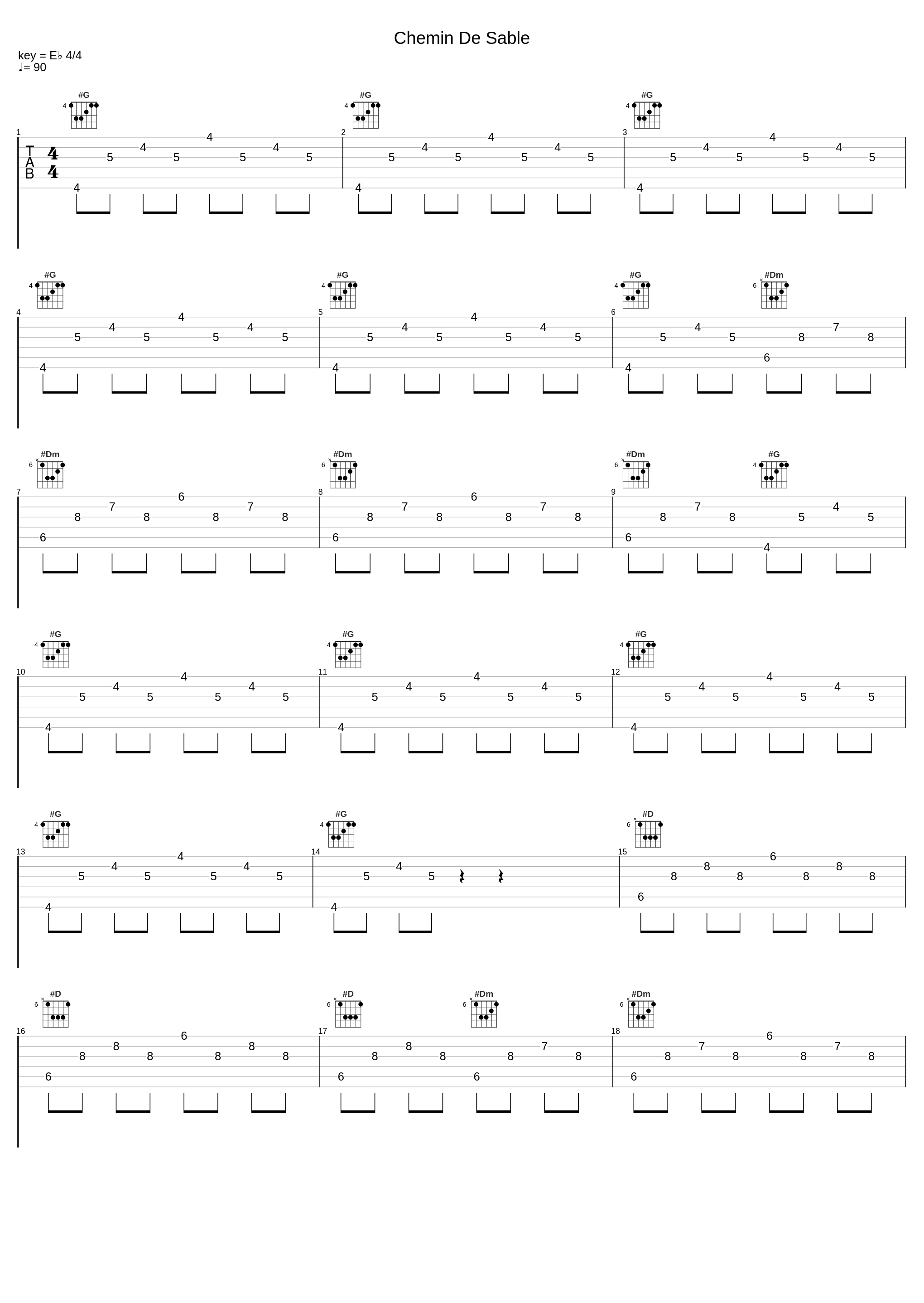 Chemin De Sable_贵族乐团_1