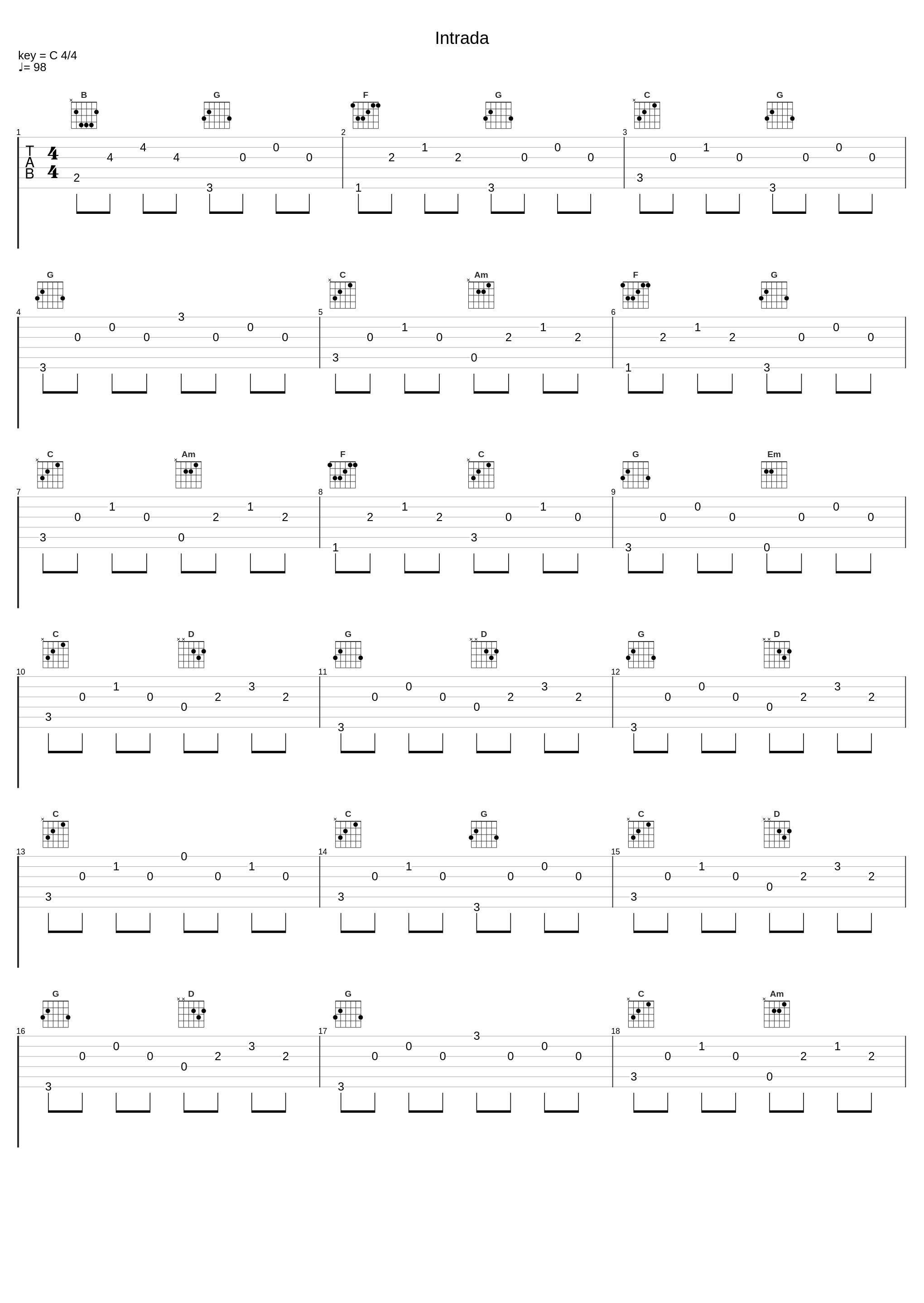 Intrada_Stephen DeCesare,Christoph Graupner_1