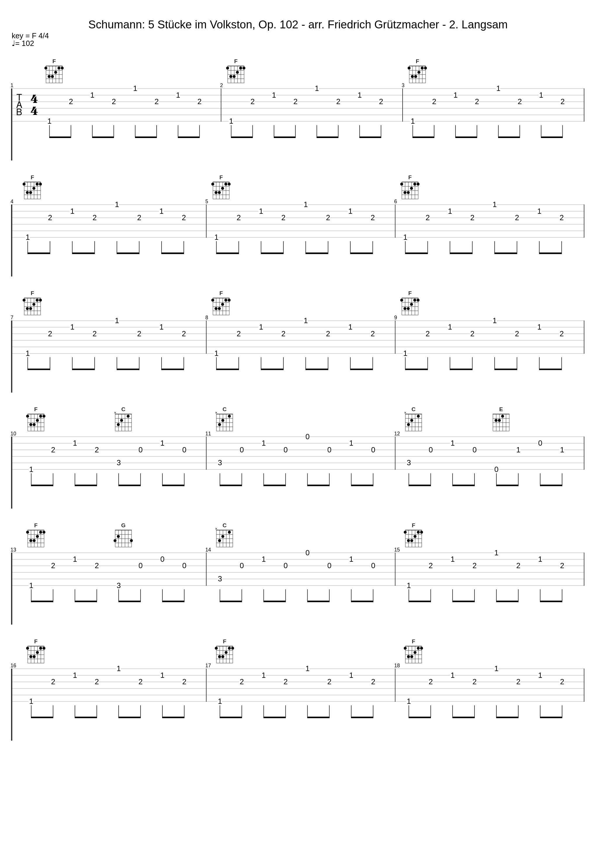 Schumann: 5 Stücke im Volkston, Op. 102 - arr. Friedrich Grützmacher - 2. Langsam_Heinrich Schiff,Robert Schumann_1