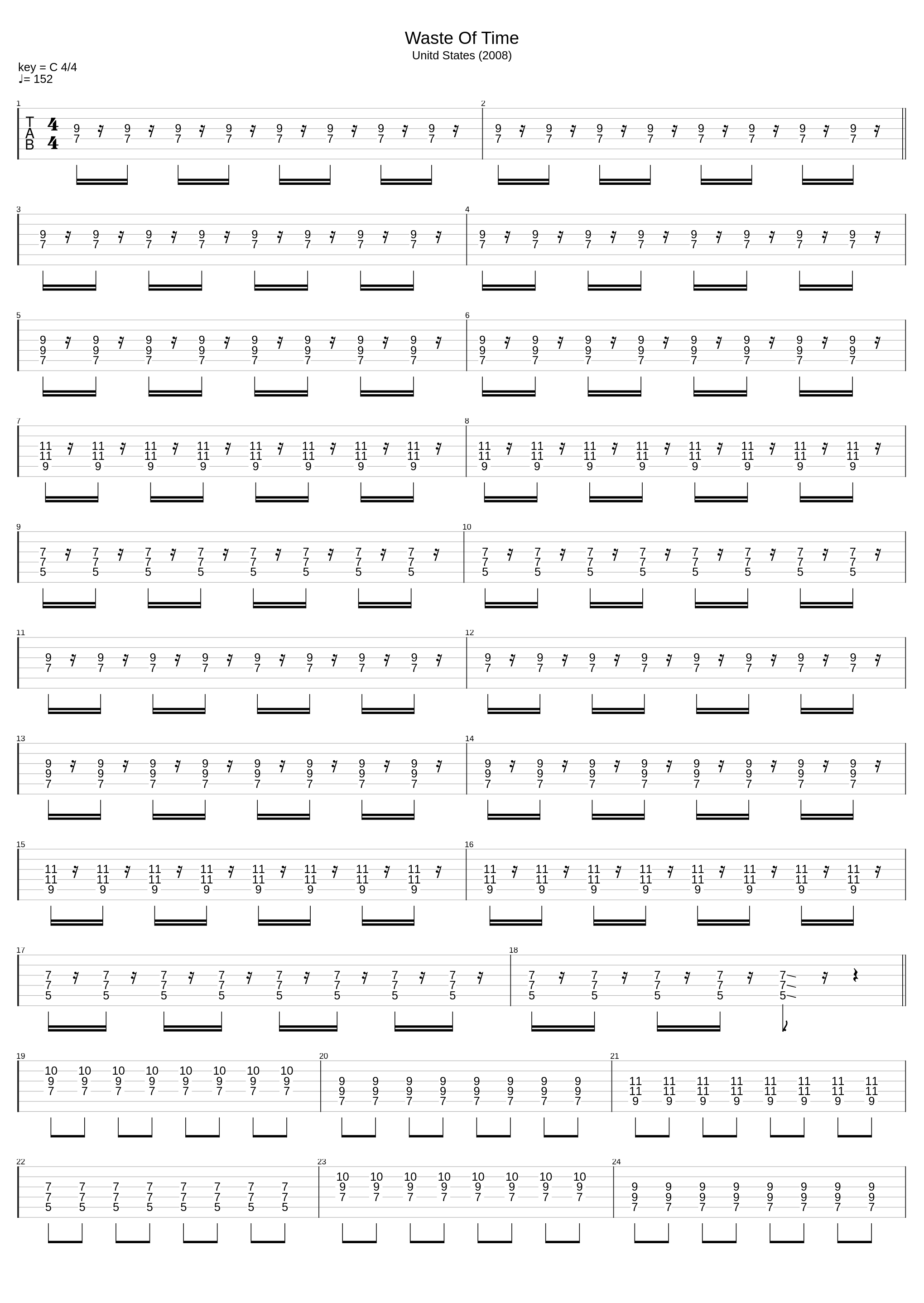 Waste Of Time_Paul Gilbert_1