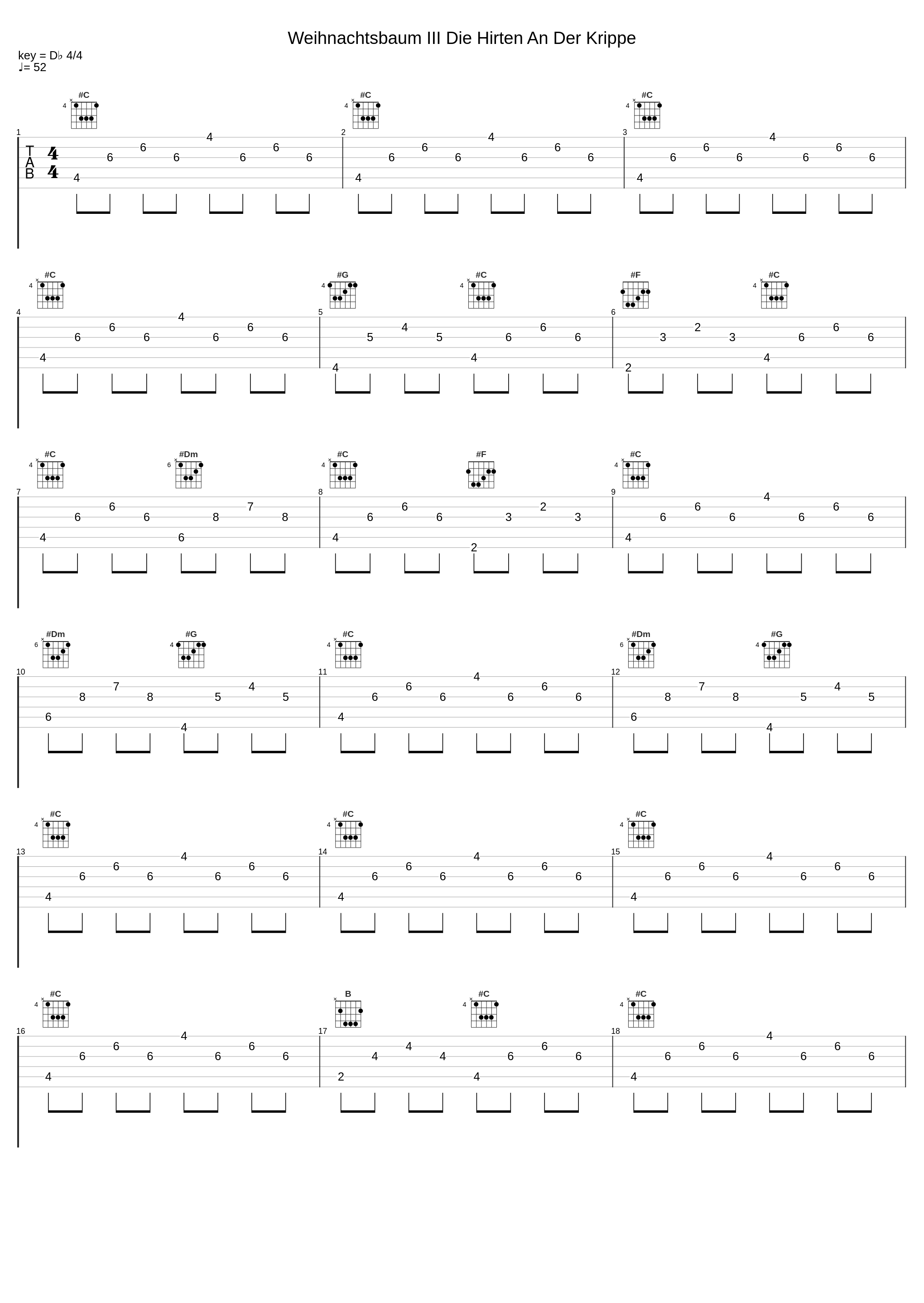 Weihnachtsbaum III Die Hirten An Der Krippe_Olivier Vernet,Franz Liszt_1