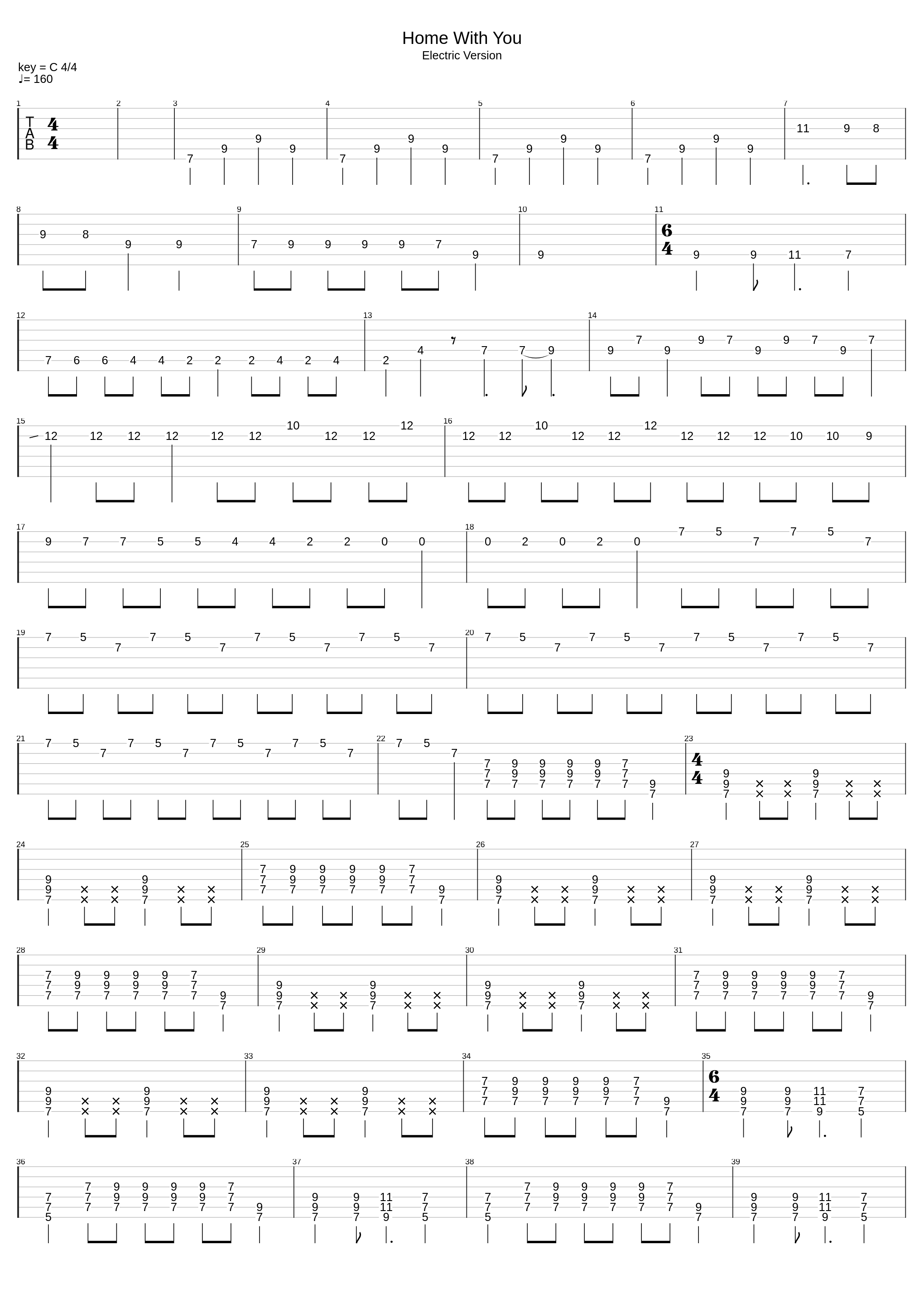 Home With You [Electric]_Paul Rogers_1