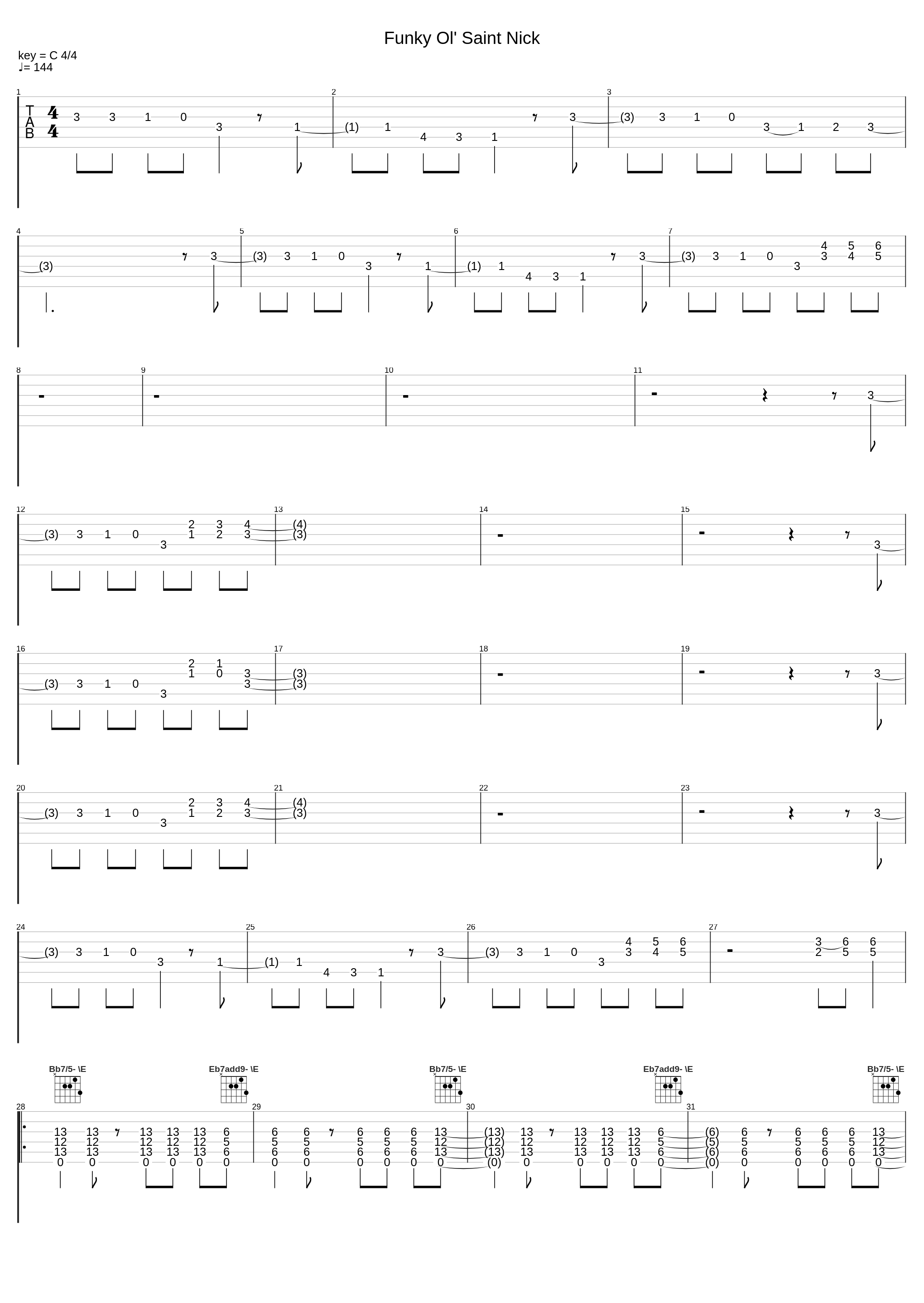 Funky Ol' Saint Nick_Paul Clark_1