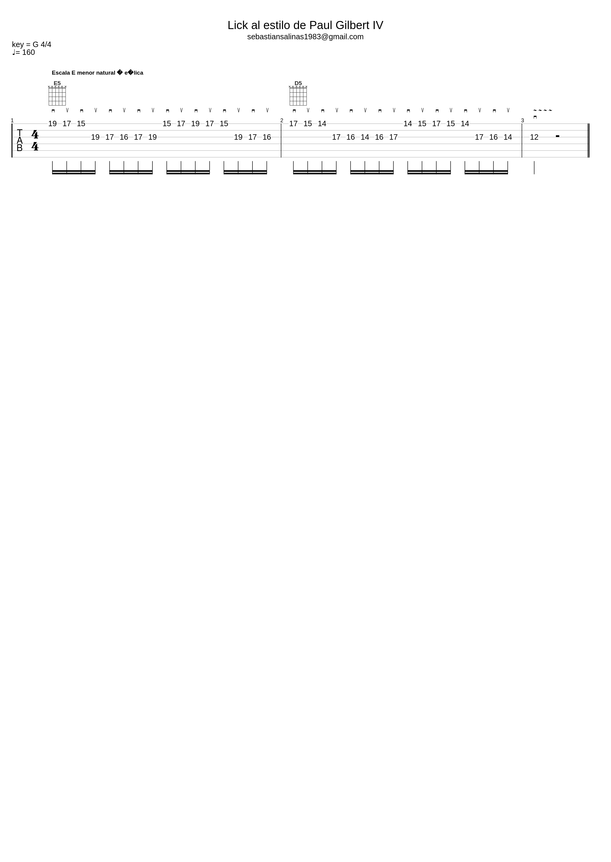 PG Lick 4 - Tab by Sebastian Salinas - sebastiansalinasguitarra.com_Paul Gilbert_1