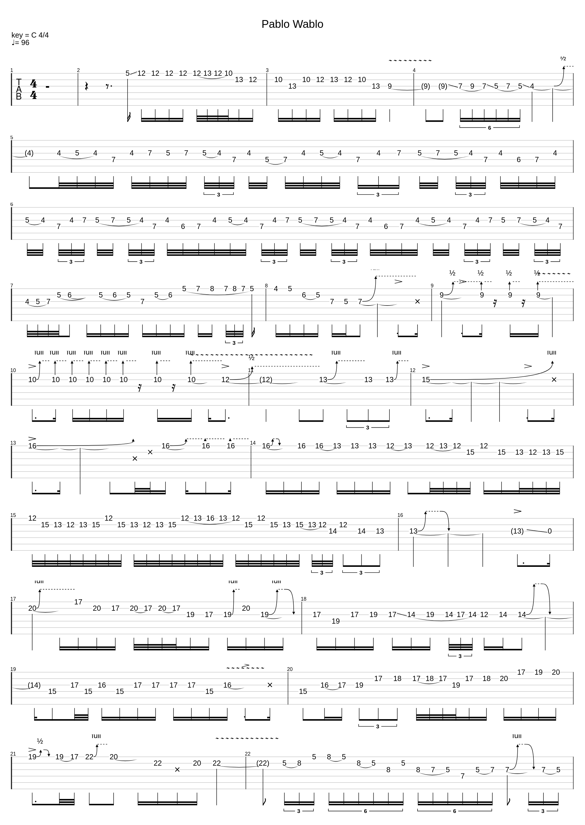 Pablo Wablo_Paul Gilbert_1