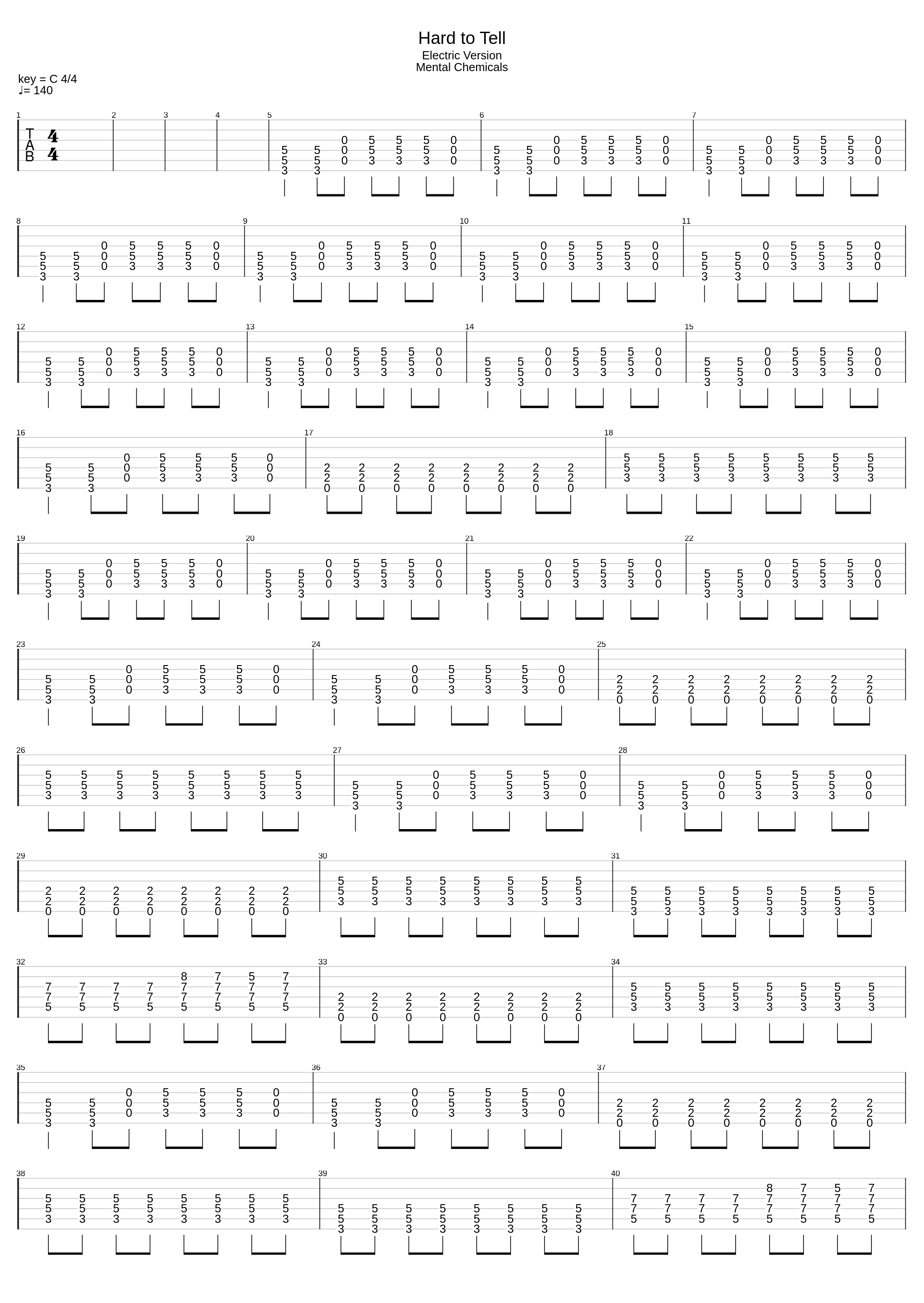 Hard to Tell [Electric]_Paul Rogers_1