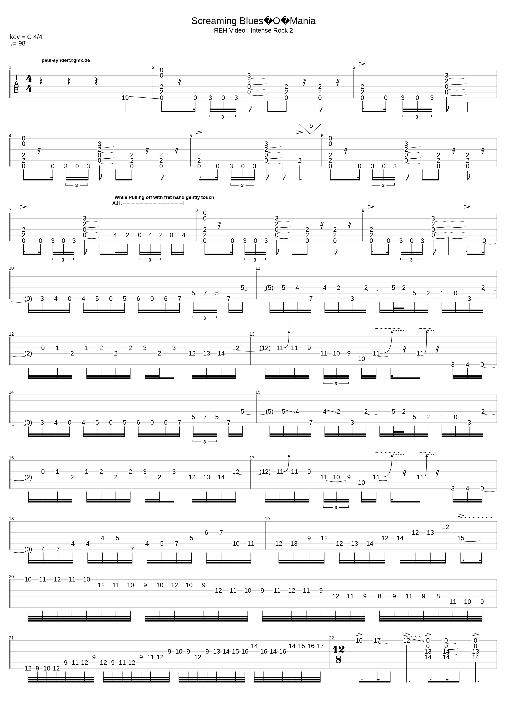 Screaming Bluesomania_Paul Gilbert_1