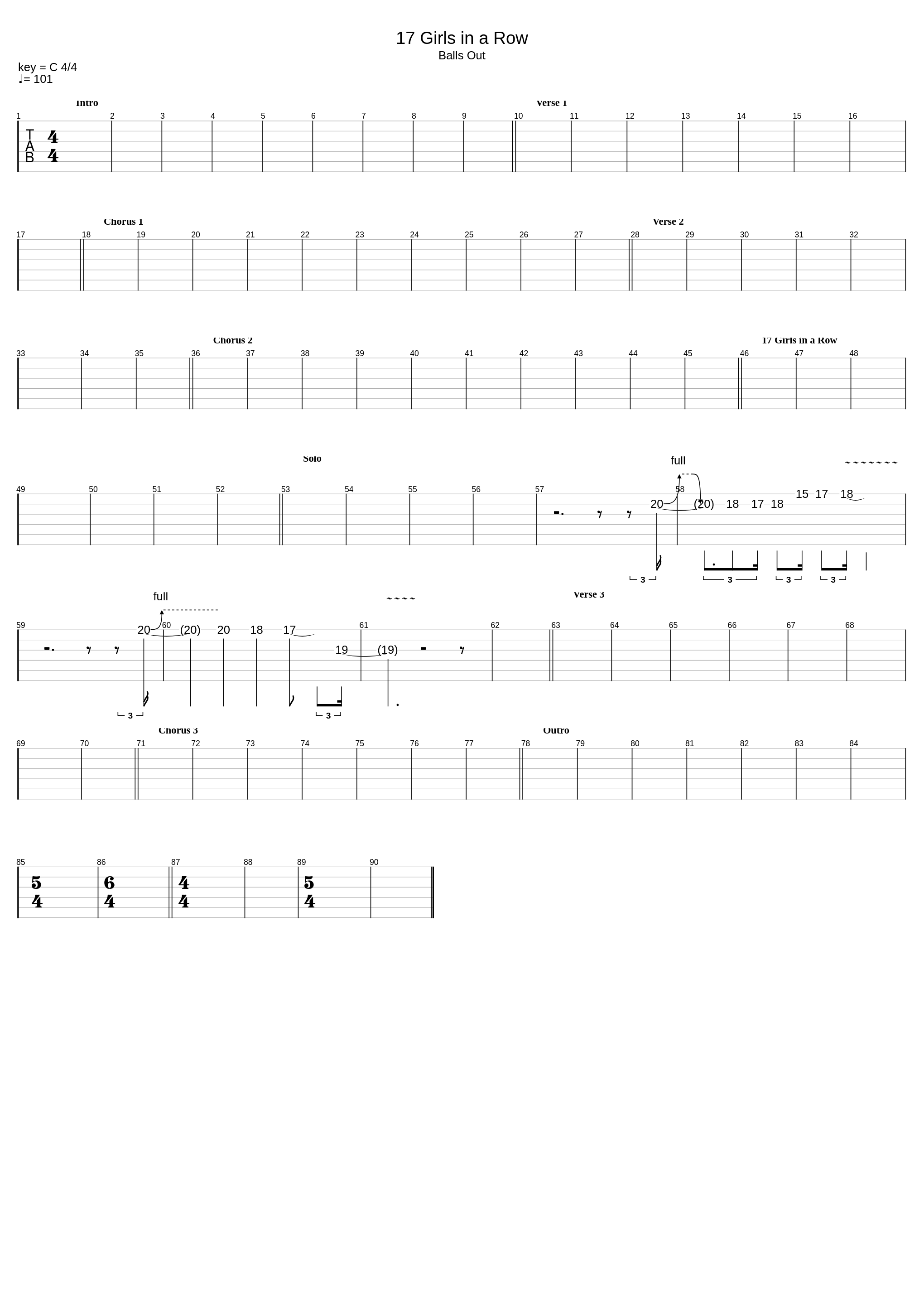 17 Girls In A Row_Steel Panther_1