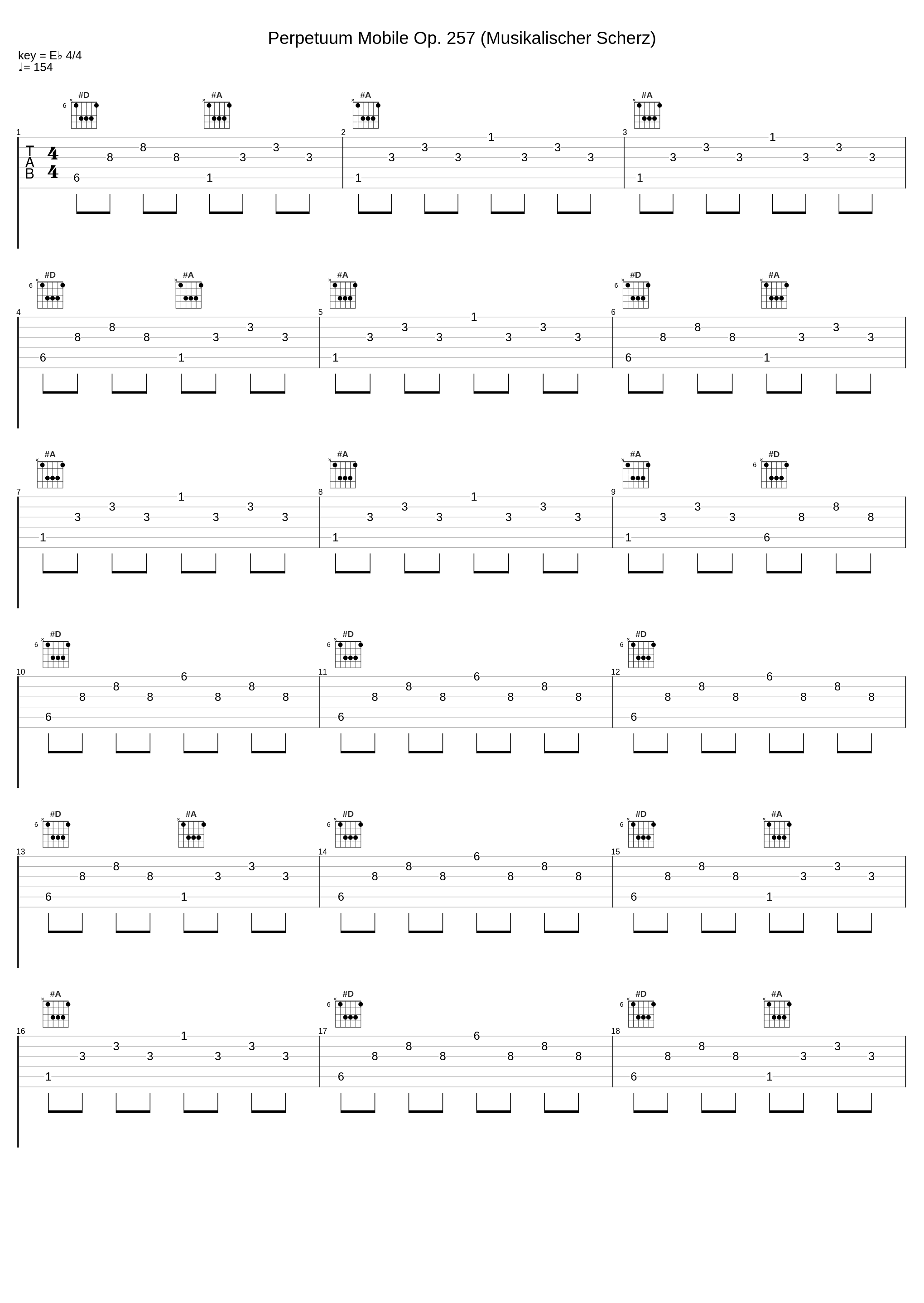 Perpetuum Mobile Op. 257 (Musikalischer Scherz)_Johann Strauss Jr._1