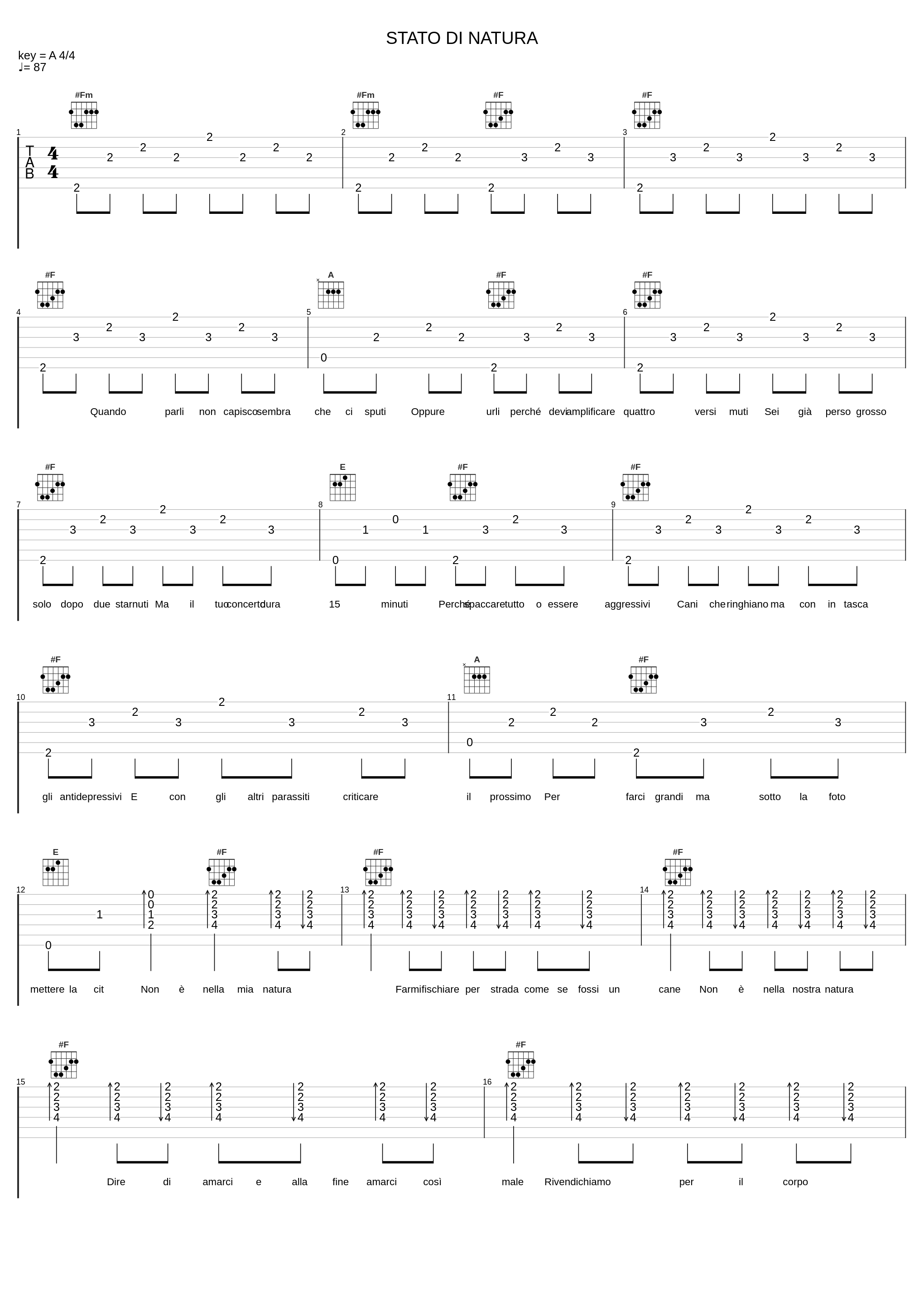 STATO DI NATURA_Francesca Michielin,Måneskin_1