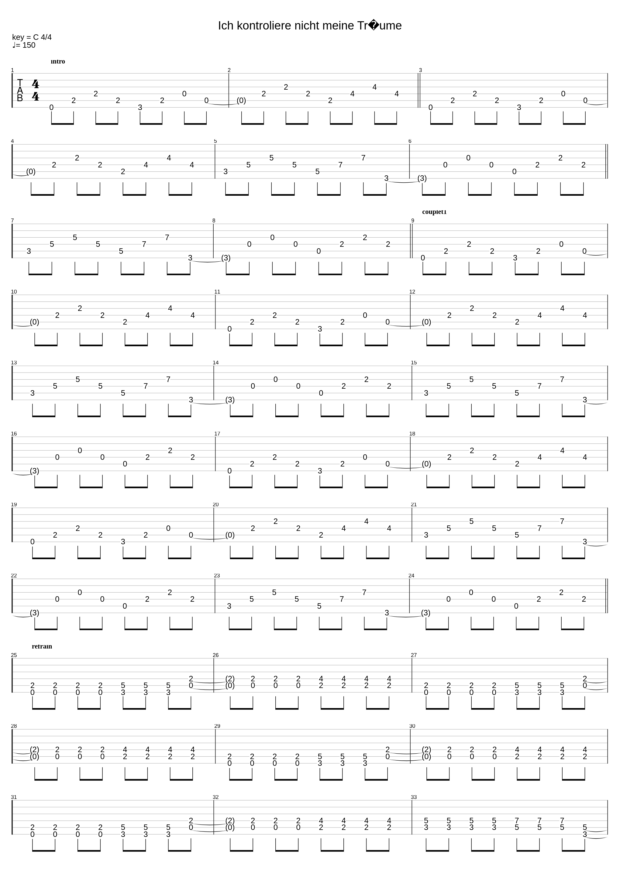 Ich Kontroliere Nicht Meine Traume_Sons Of The Rock_1