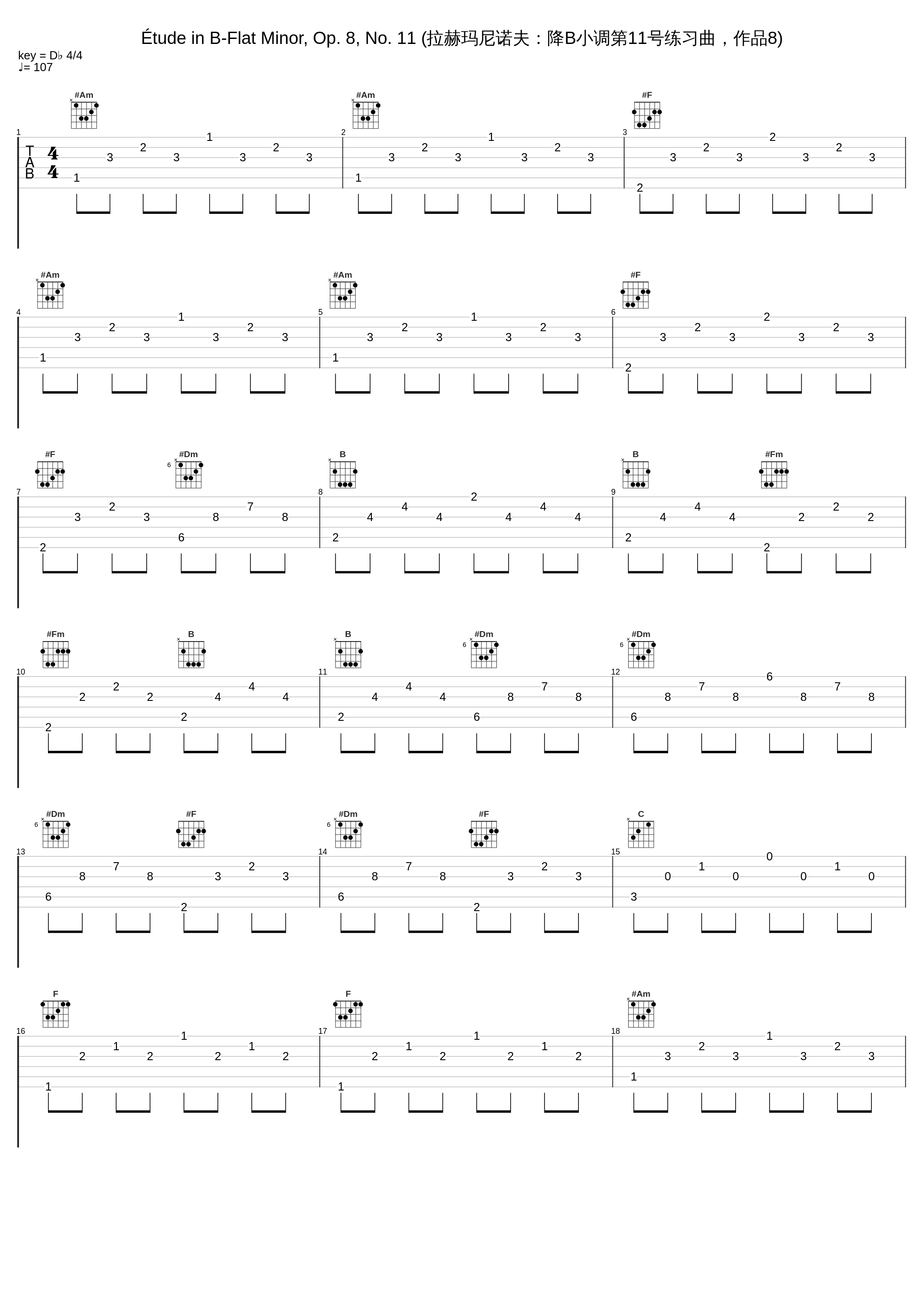 Étude in B-Flat Minor, Op. 8, No. 11 (拉赫玛尼诺夫:降B小调第11号练习曲,作品8)_Lazar Berman,Alexander Scriabin_1