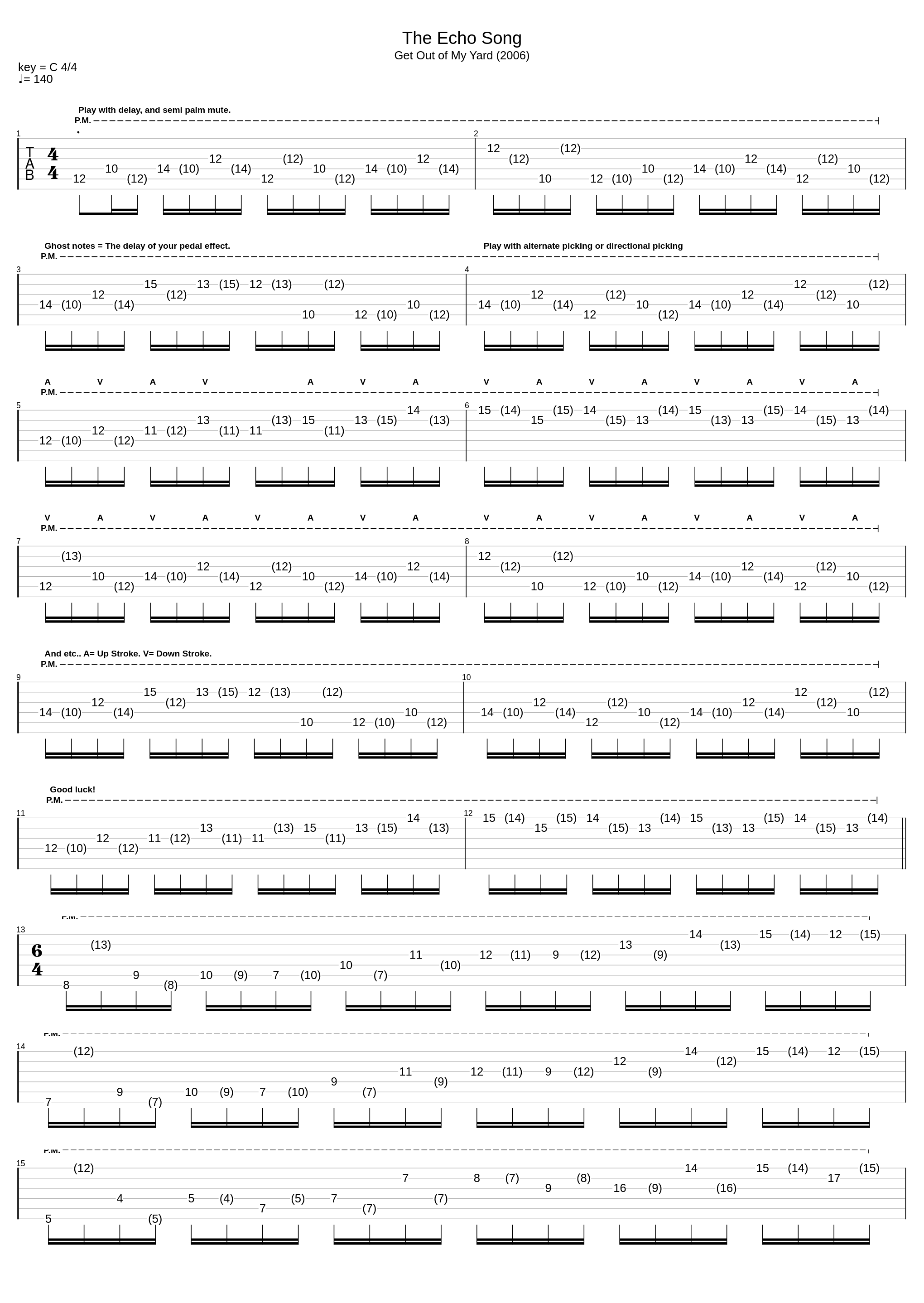 Echo Song_Paul Gilbert_1