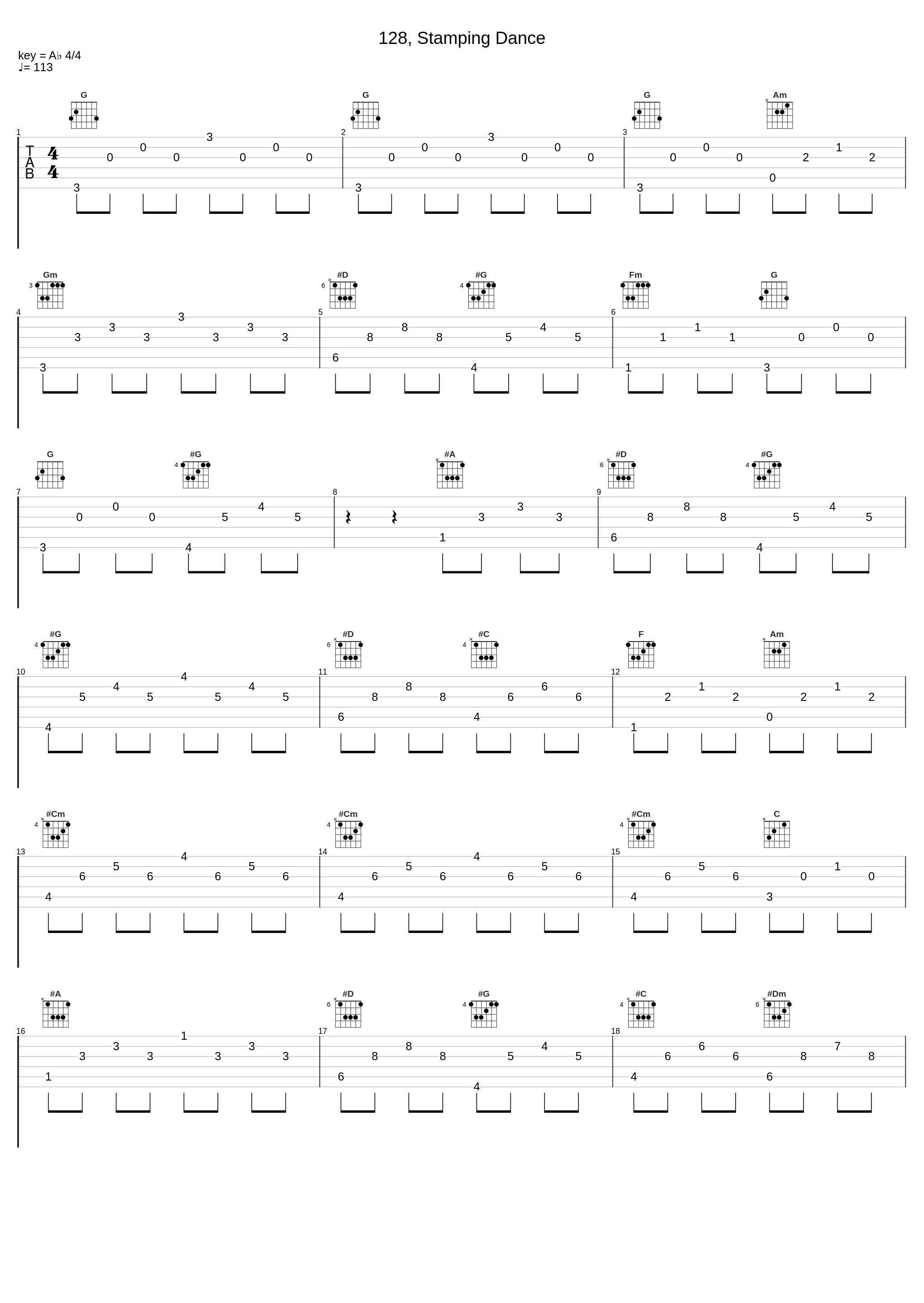 128, Stamping Dance_György Sándor,Béla Bartók_1