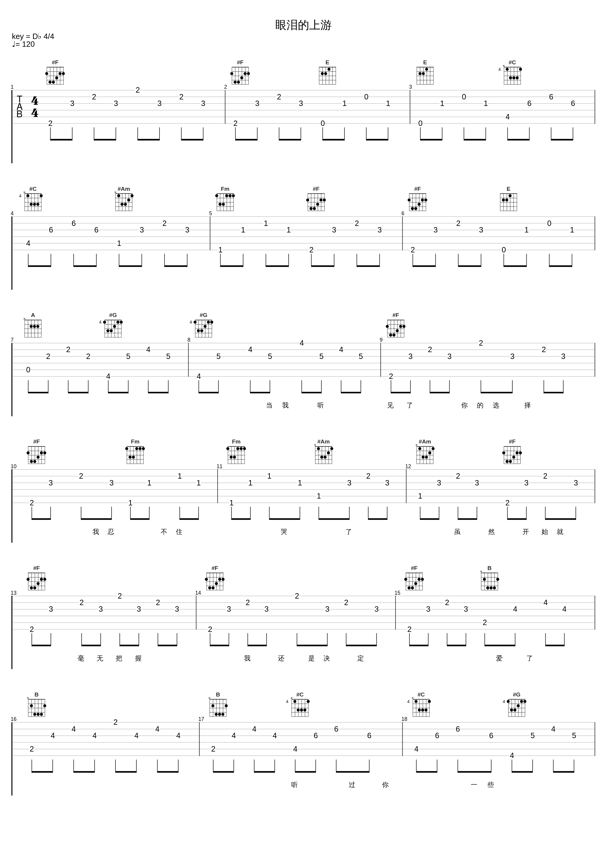 眼泪的上游_郑秀文_1