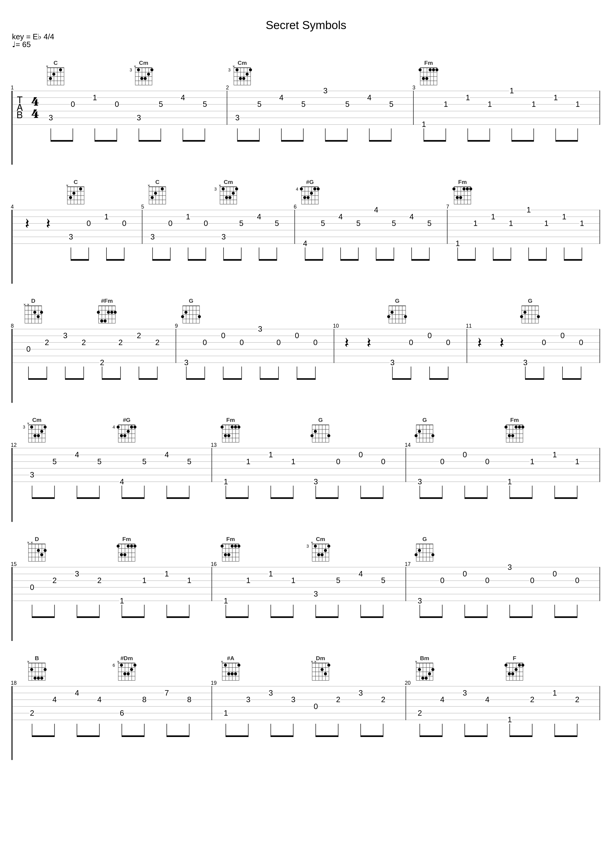 Secret Symbols_Danny Elfman,Chris Bacon_1