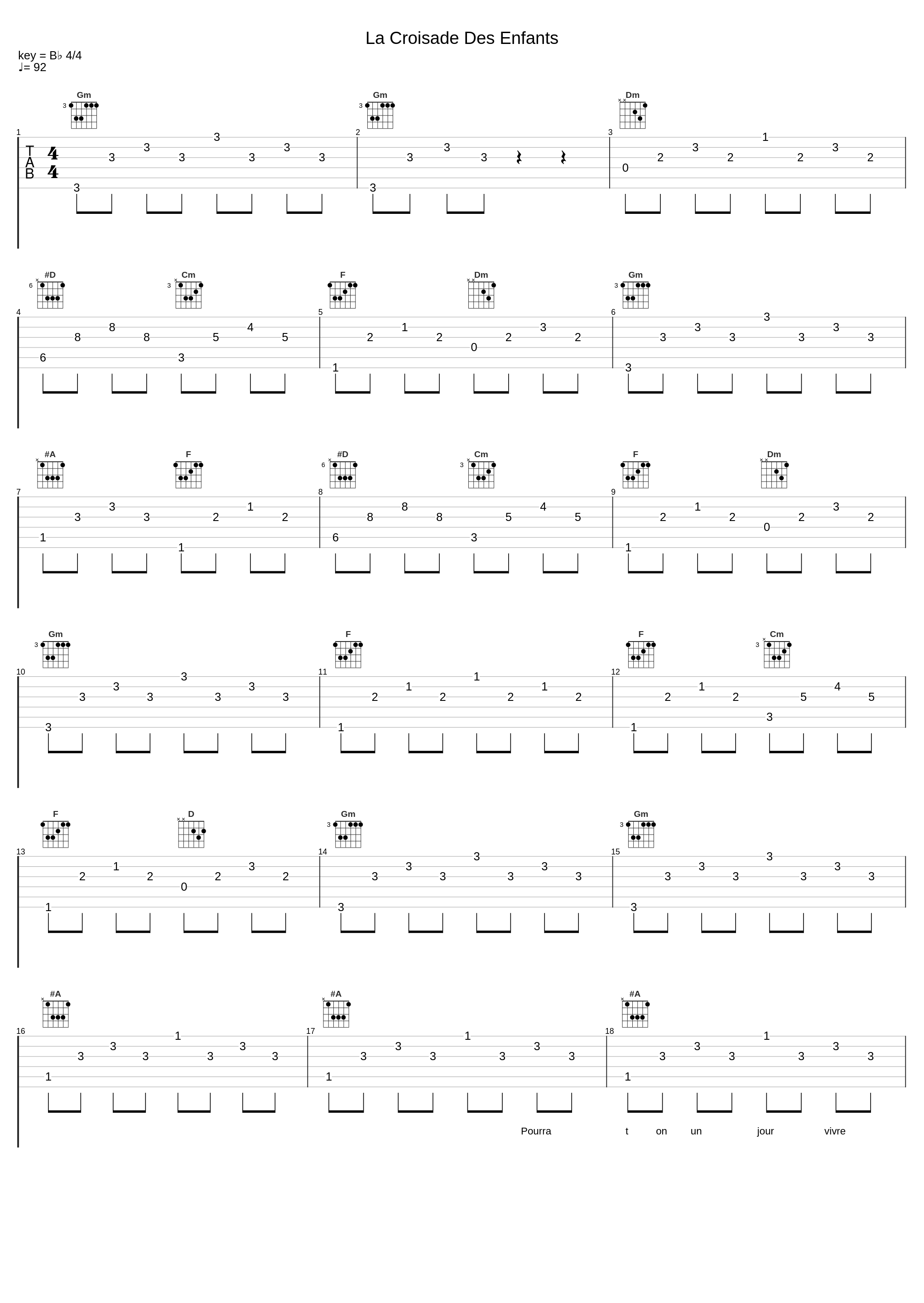 La Croisade Des Enfants_Jacques Higelin_1