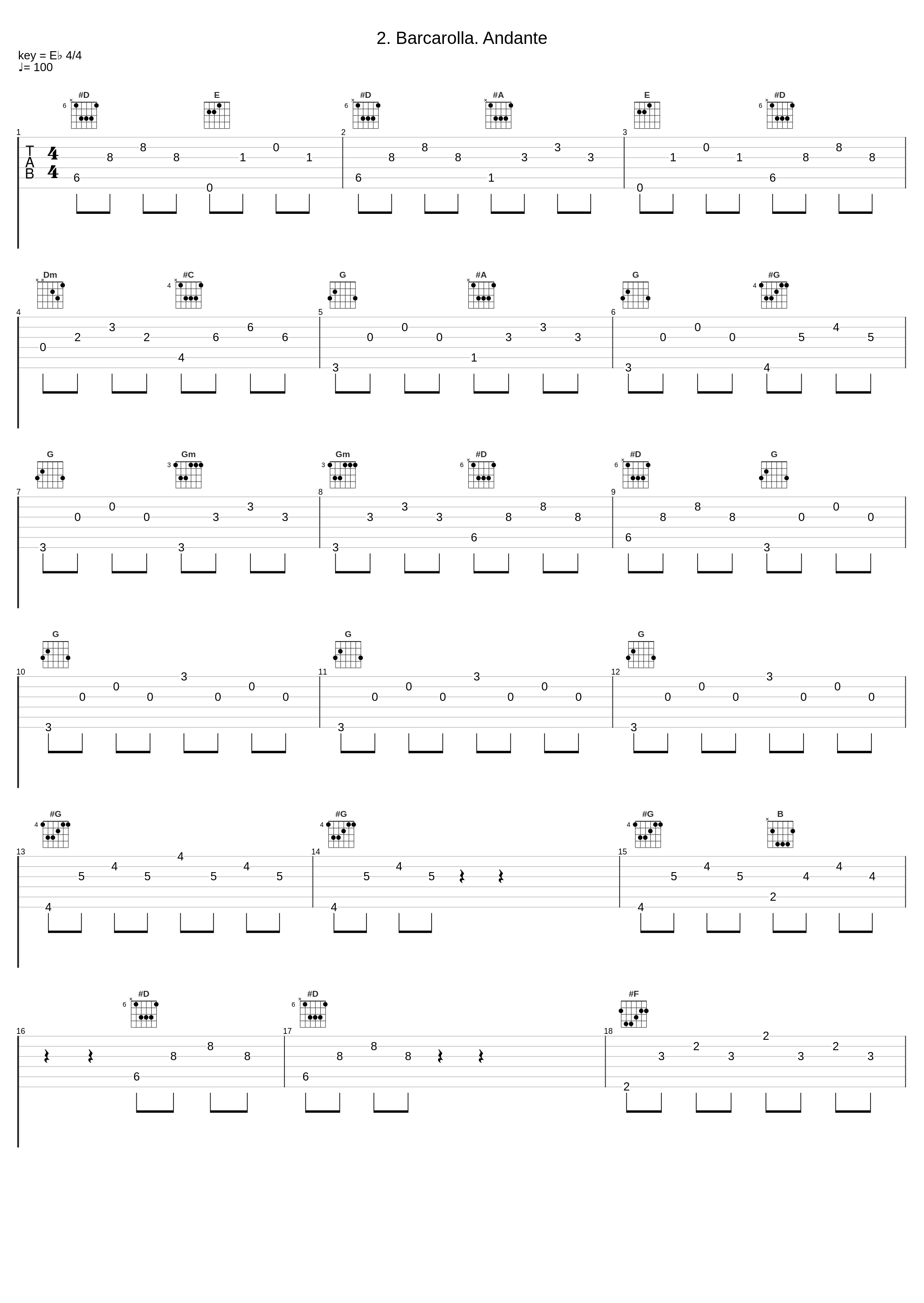 2. Barcarolla. Andante_György Sándor,Béla Bartók_1