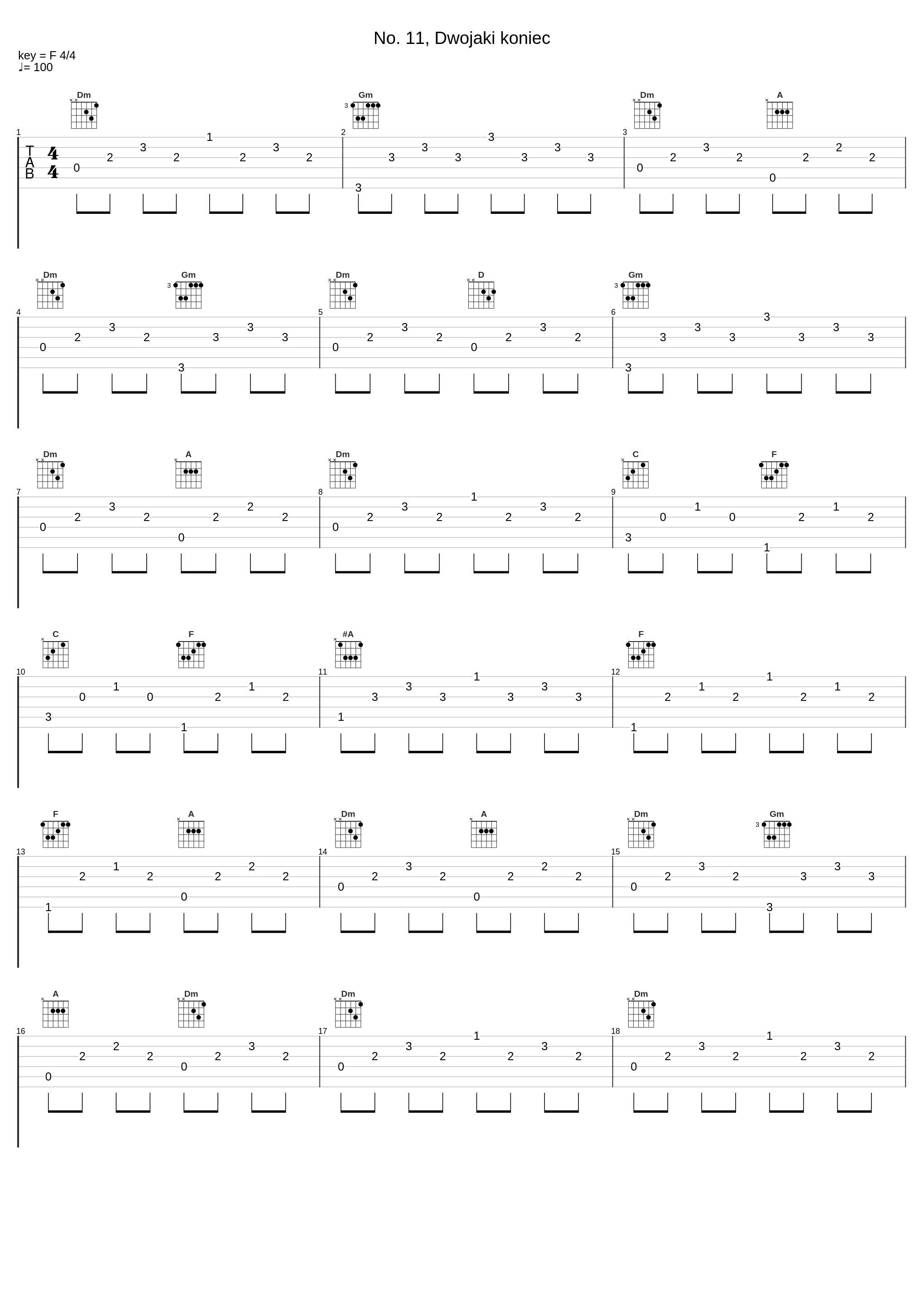 No. 11, Dwojaki koniec_Frédéric Chopin_1