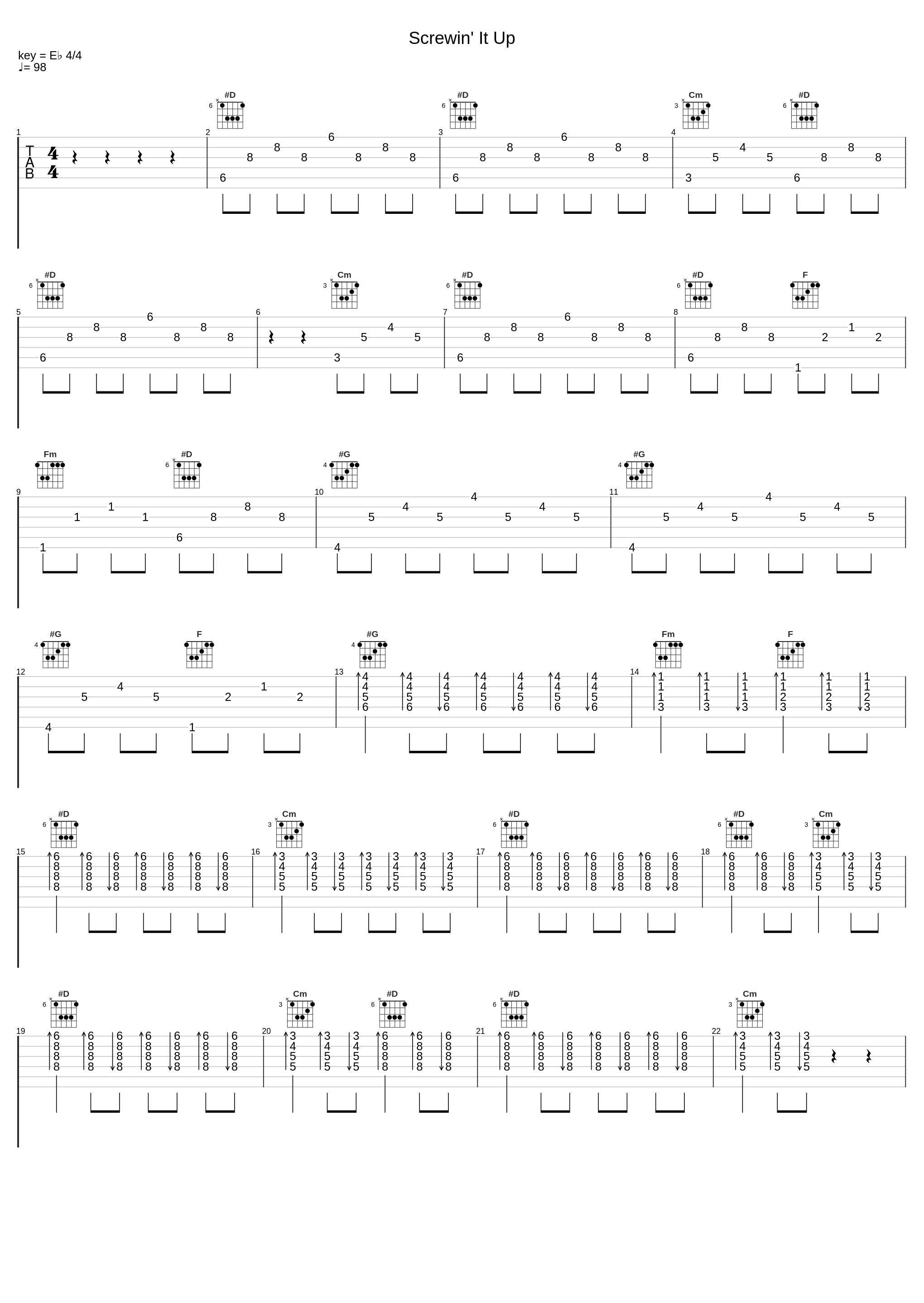 Screwin' It Up_One Block Radius_1