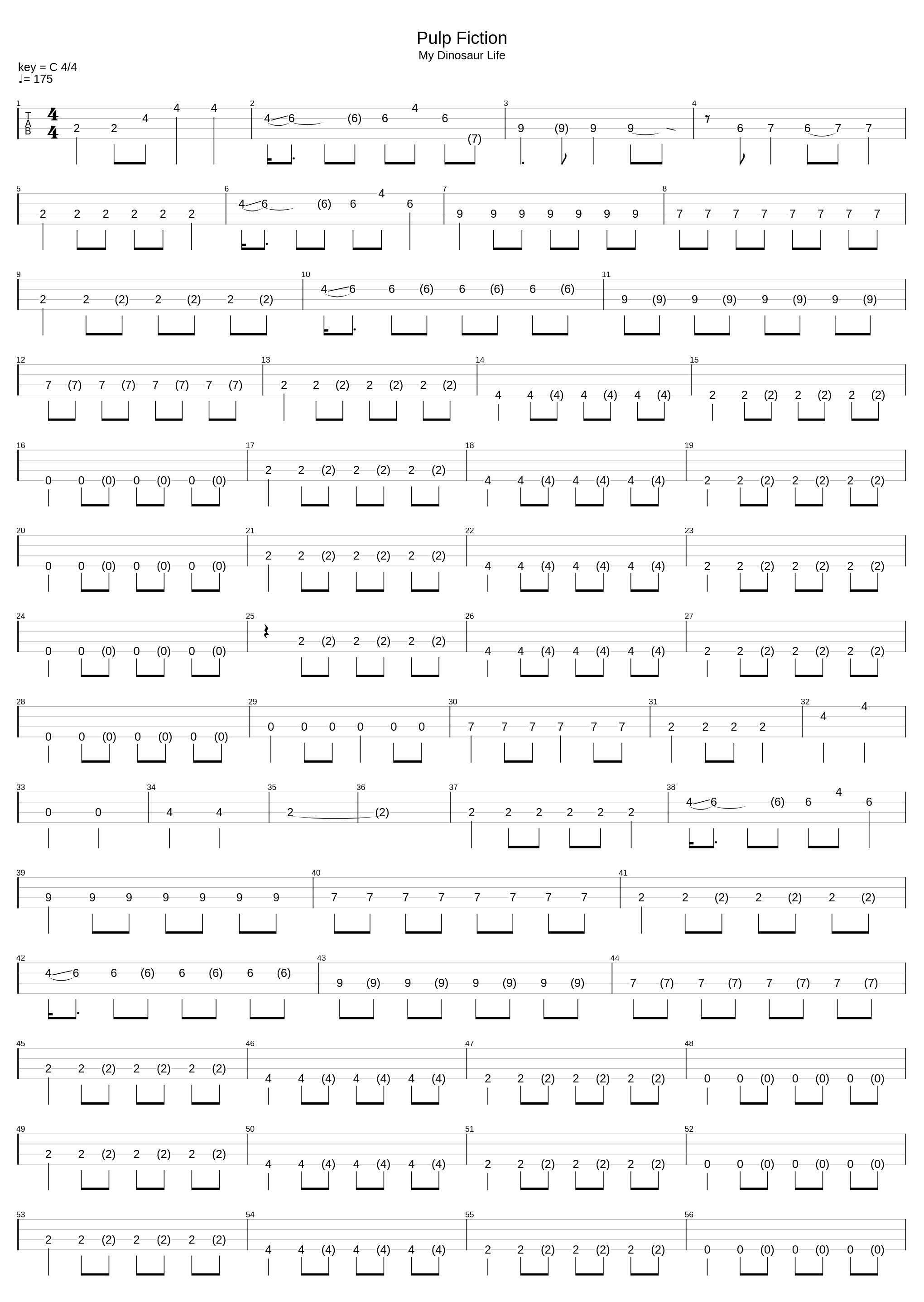 Pulp Fiction_Motion City Soundtrack_1