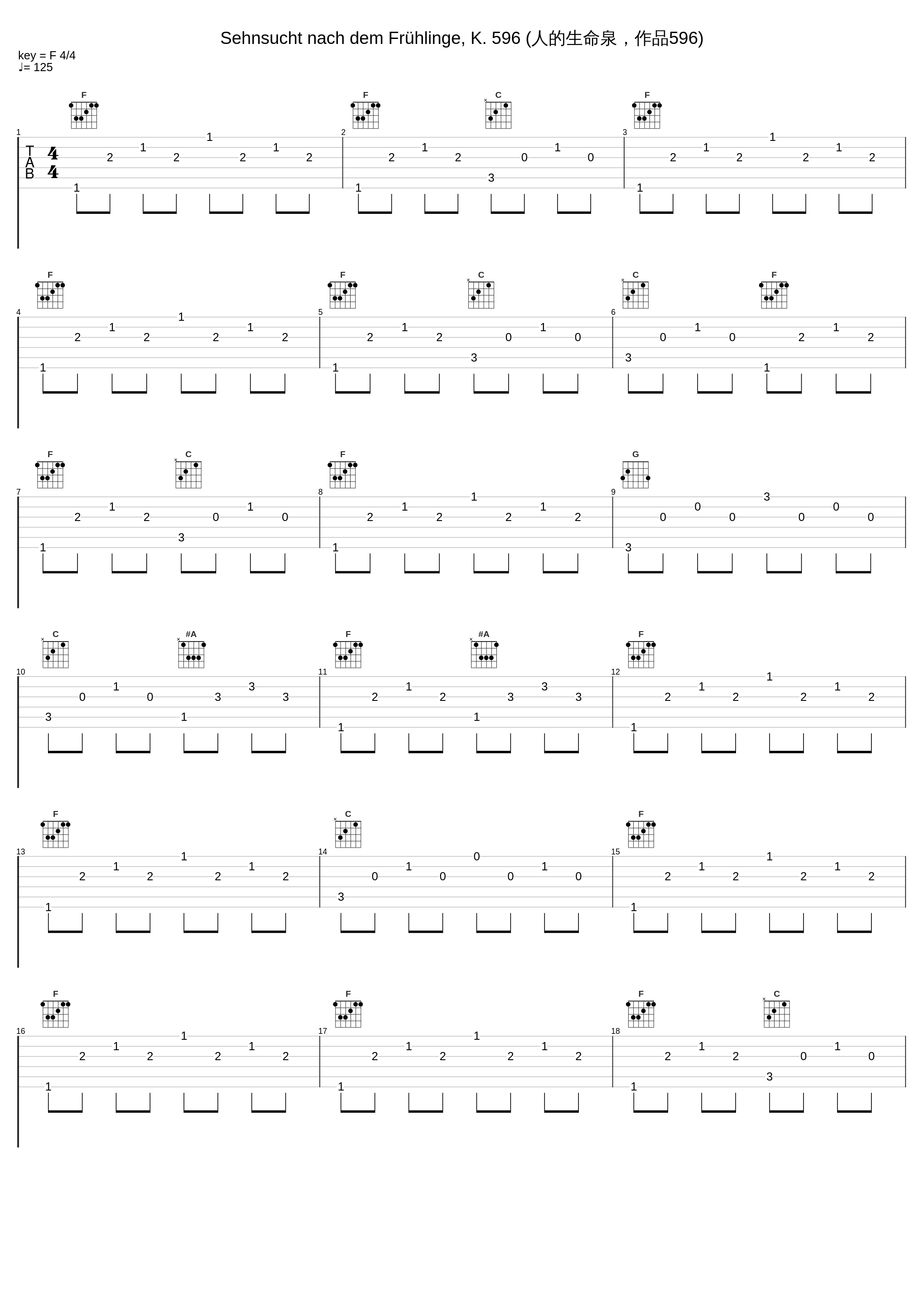 Sehnsucht nach dem Frühlinge, K. 596 (人的生命泉，作品596)_Christoph Berner,Werner Güra_1