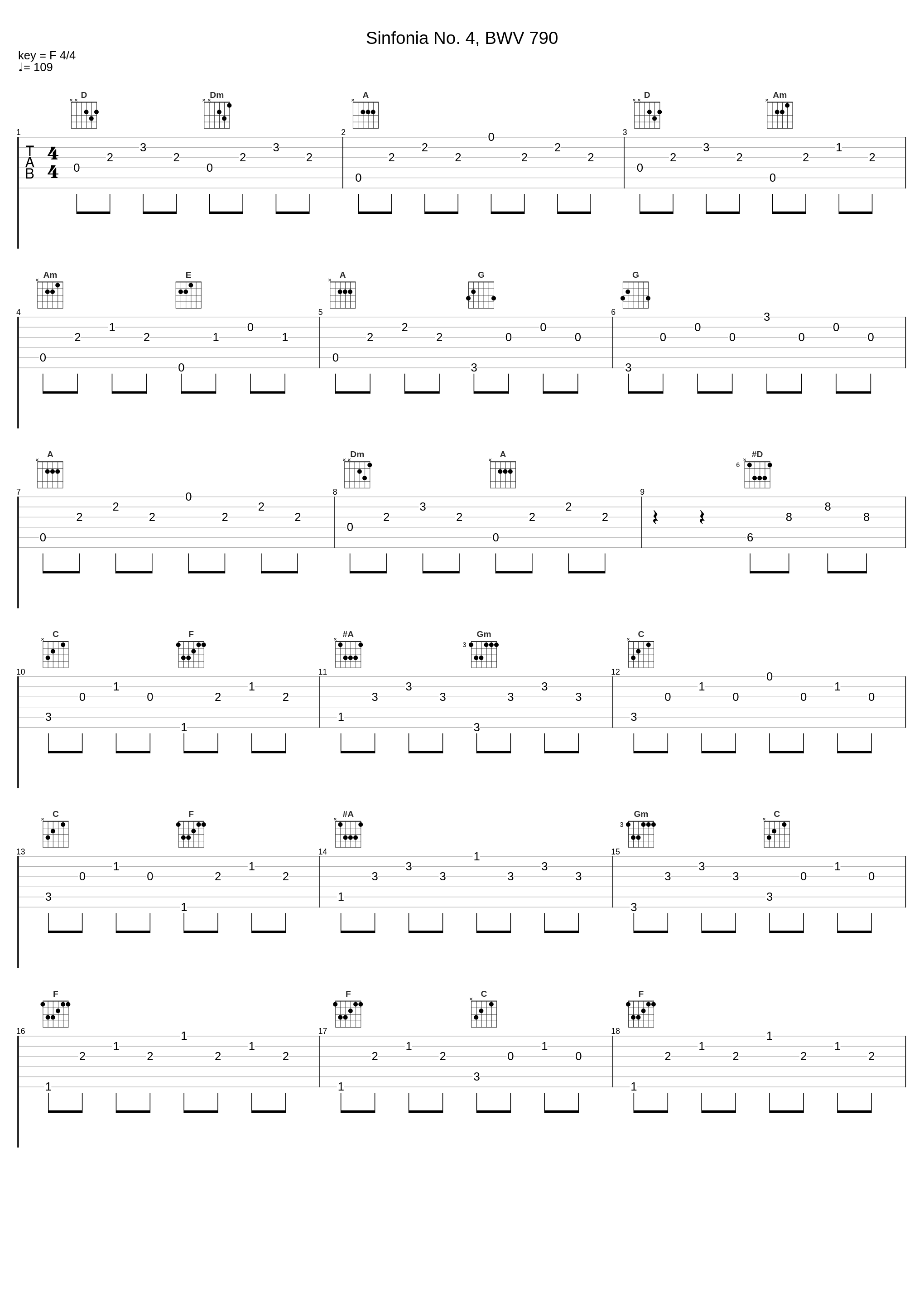 Sinfonia No. 4, BWV 790_PIETRO RIGACCI_1