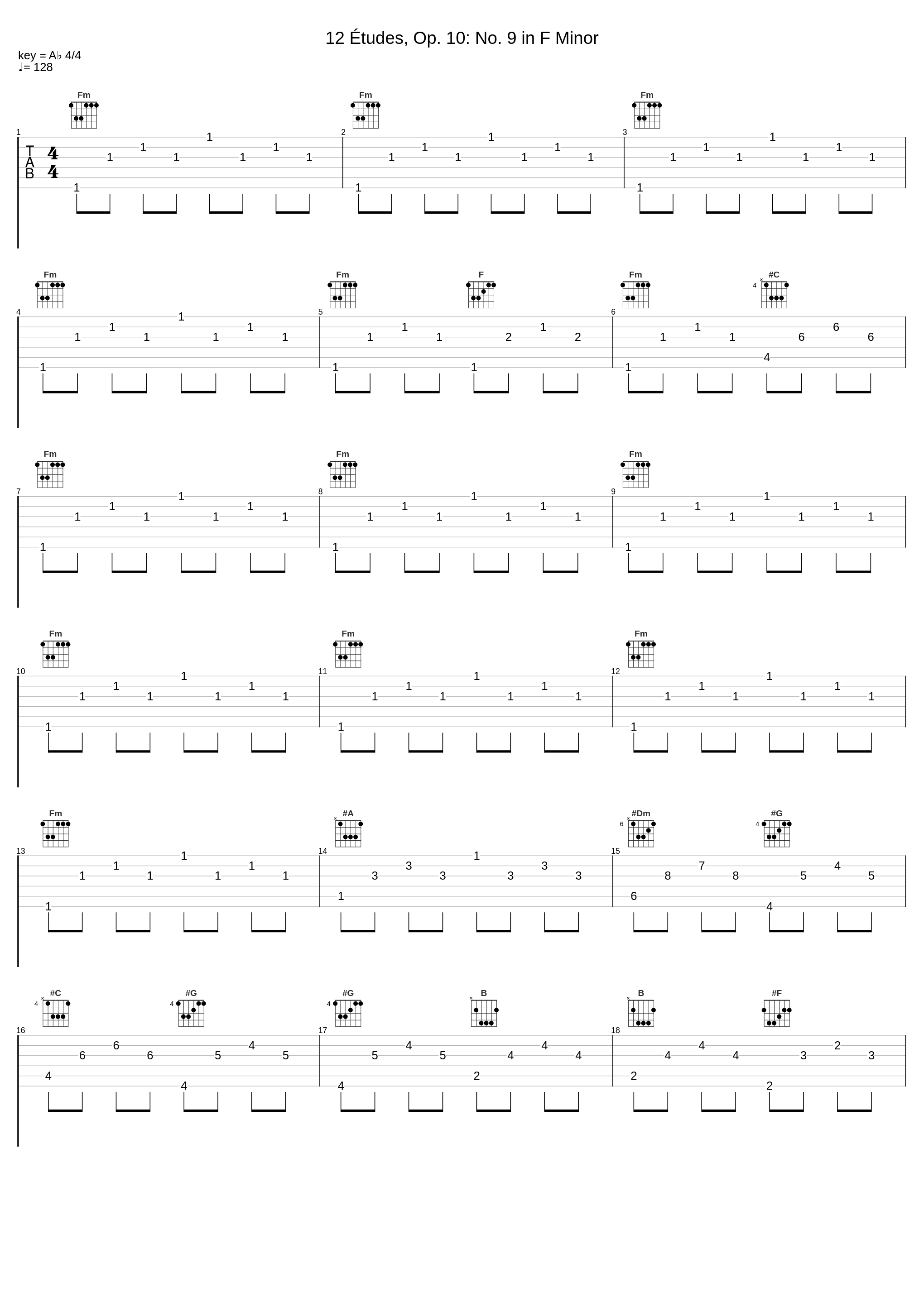 12 Études, Op. 10: No. 9 in F Minor_Pietro Soraci_1