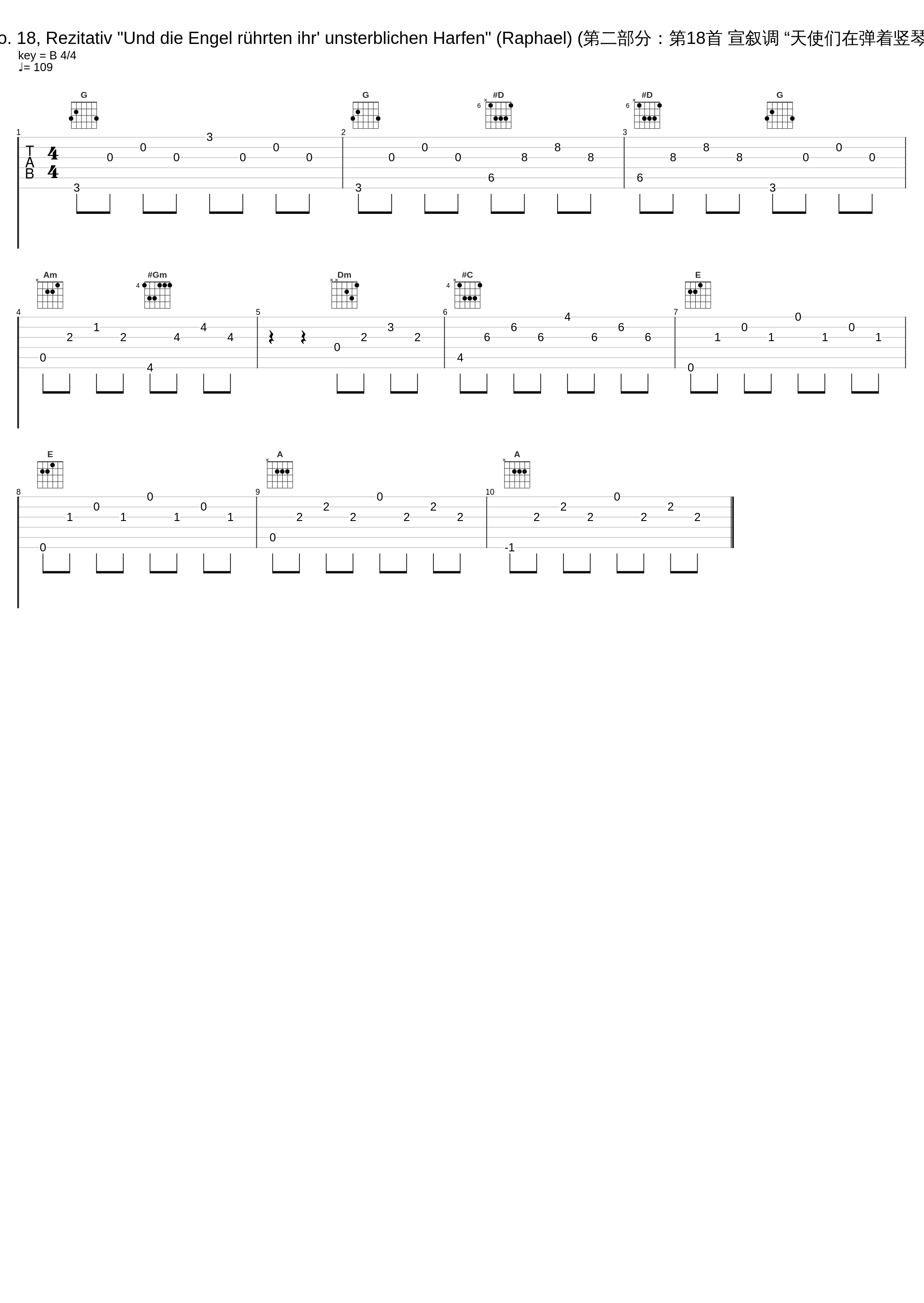 No. 18, Rezitativ "Und die Engel rührten ihr' unsterblichen Harfen" (Raphael) (第二部分：第18首 宣叙调 “天使们在弹着竖琴”)_Bruno Weil,Tafelmusik,Harry van der Kamp,Joseph Haydn_1