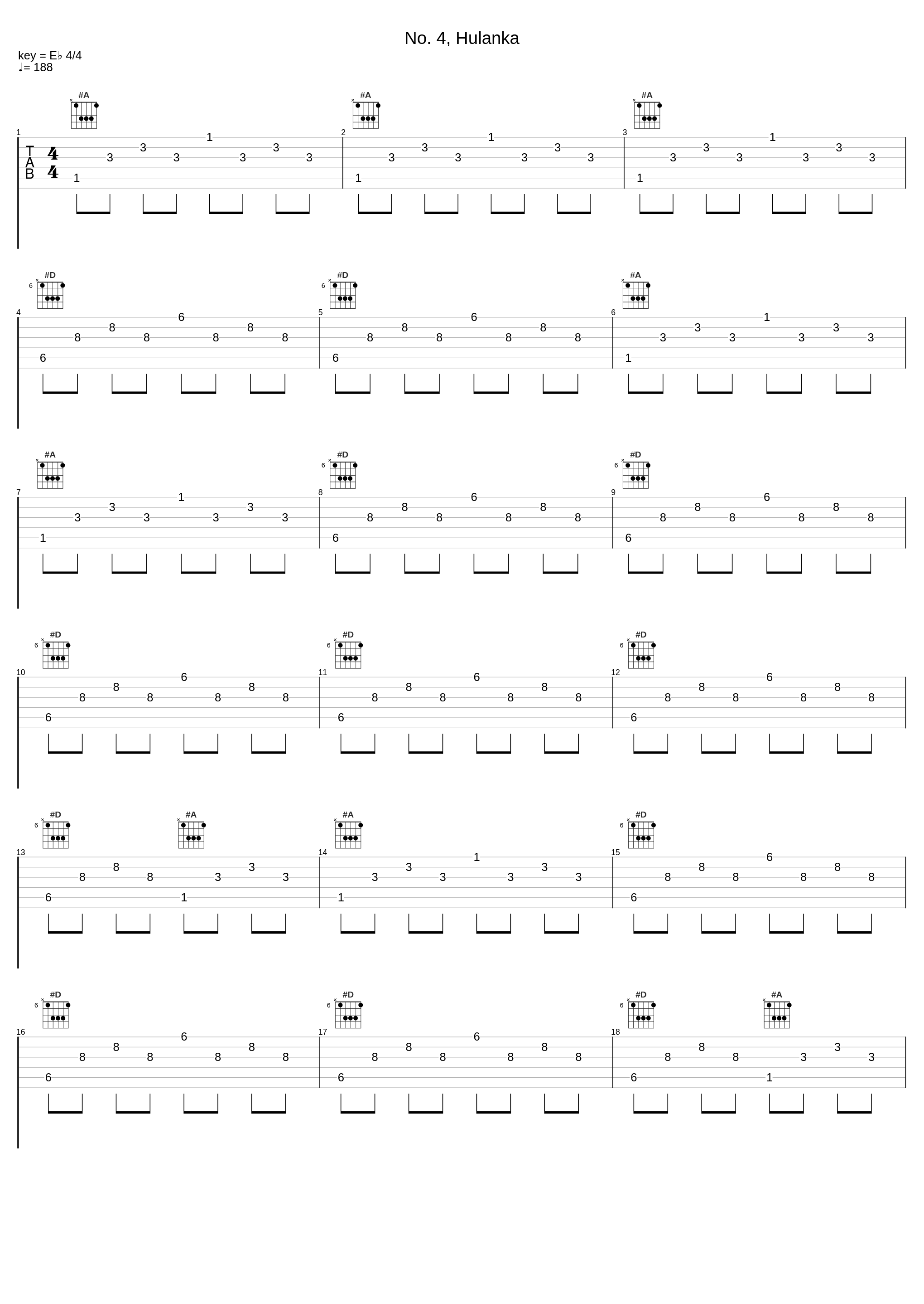 No. 4, Hulanka_Frédéric Chopin_1
