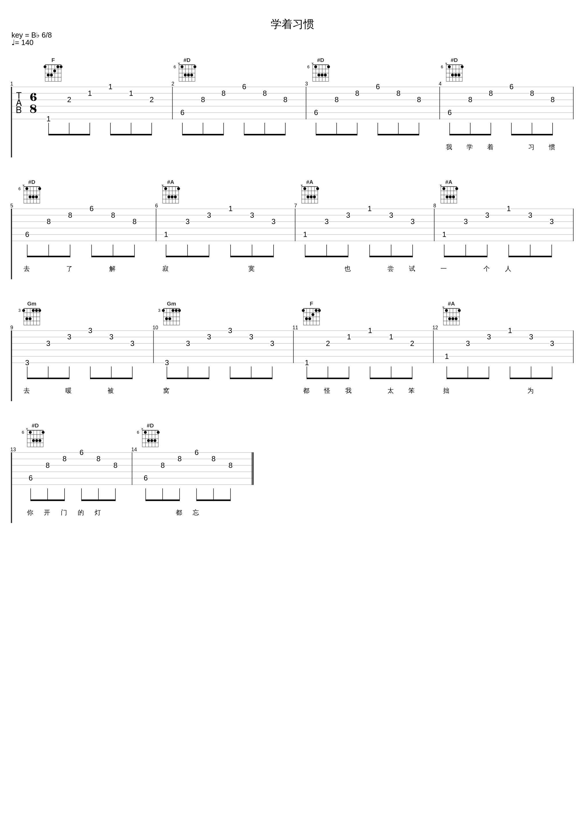 学着习惯_周思涵_1